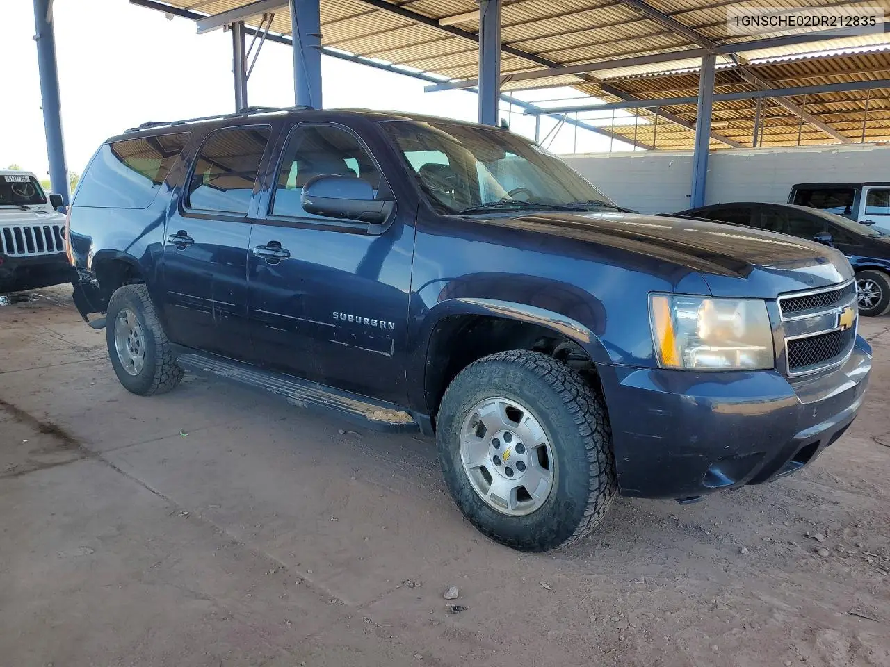 2013 Chevrolet Suburban VIN: 1GNSCHE02DR212835 Lot: 50831046