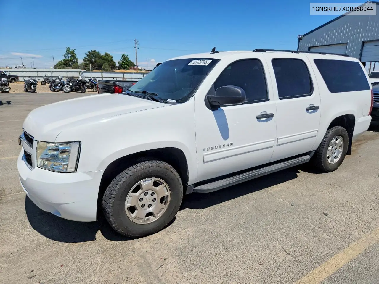 2013 Chevrolet Suburban K1500 Ls VIN: 1GNSKHE7XDR358044 Lot: 59705746