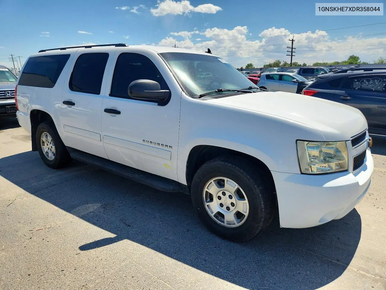 2013 Chevrolet Suburban K1500 Ls VIN: 1GNSKHE7XDR358044 Lot: 59705746