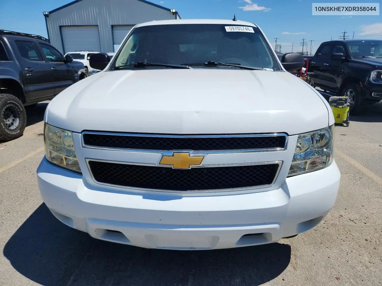 2013 Chevrolet Suburban K1500 Ls VIN: 1GNSKHE7XDR358044 Lot: 59705746