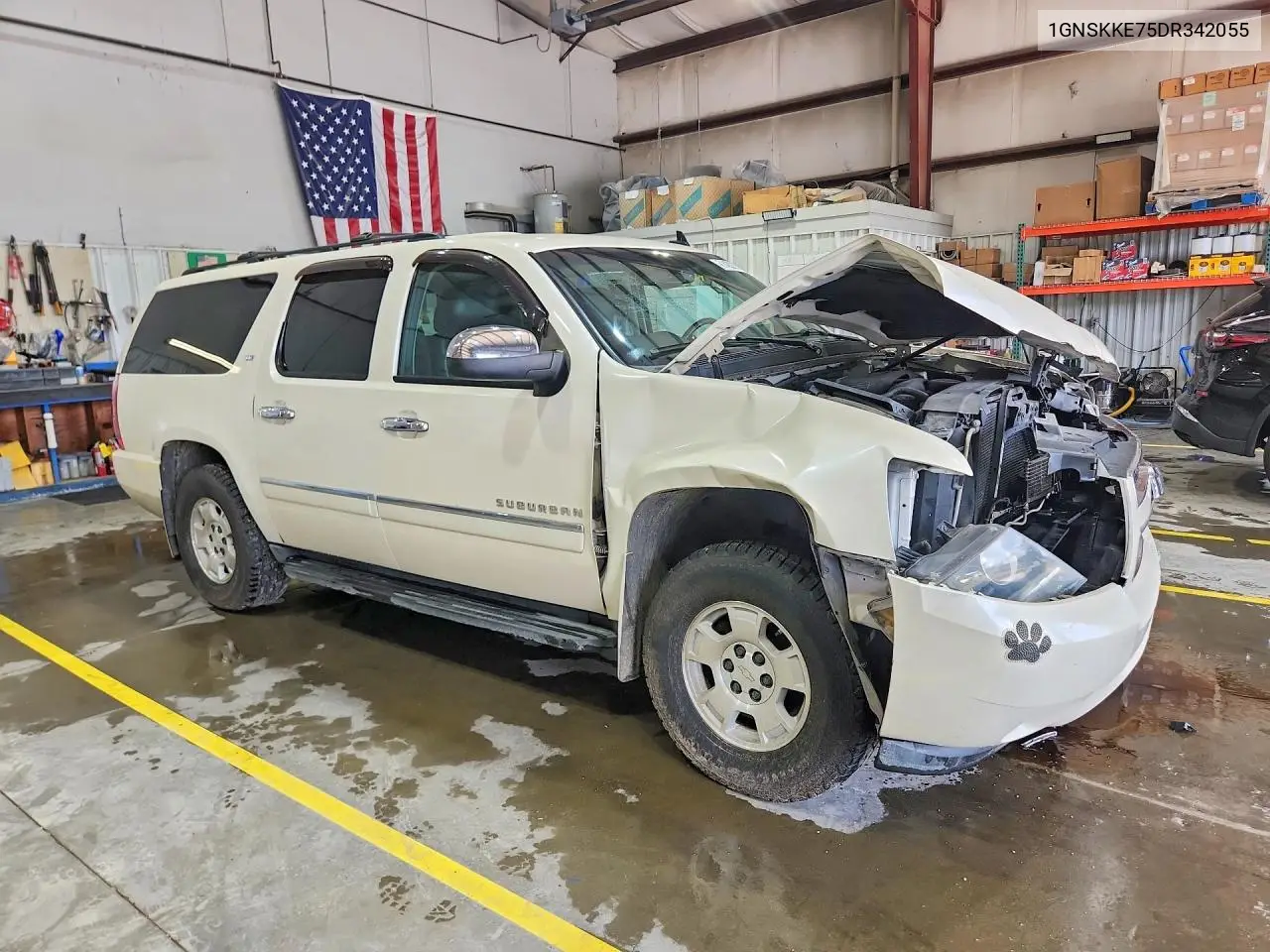 2013 Chevrolet Suburban K1500 Ltz VIN: 1GNSKKE75DR342055 Lot: 61420276