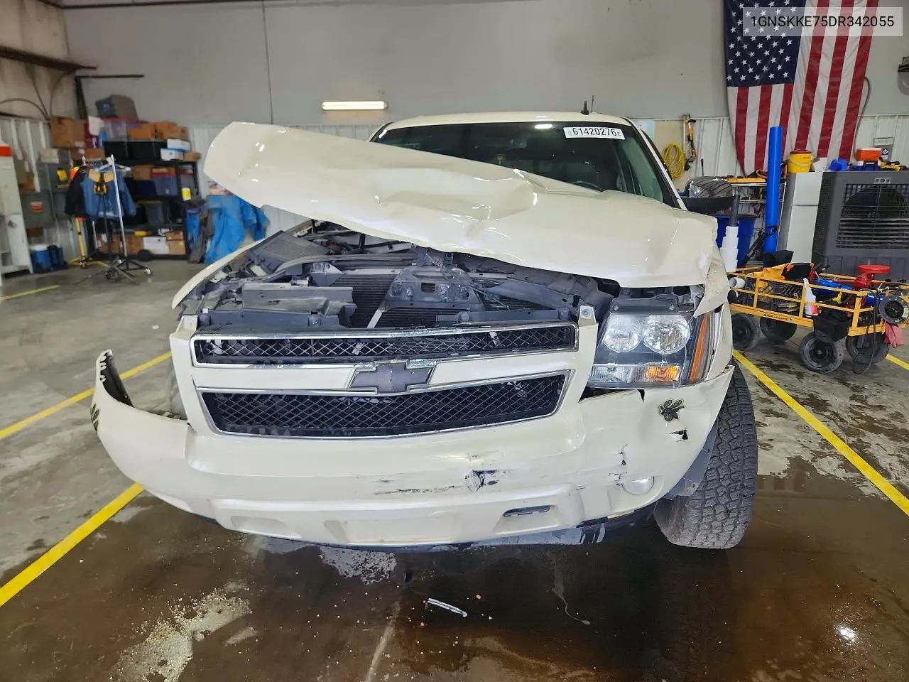 2013 Chevrolet Suburban K1500 Ltz VIN: 1GNSKKE75DR342055 Lot: 61420276