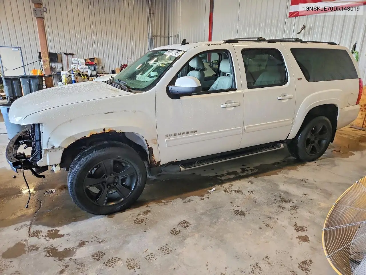 2013 Chevrolet Suburban K1500 Lt VIN: 1GNSKJE70DR143019 Lot: 85604755