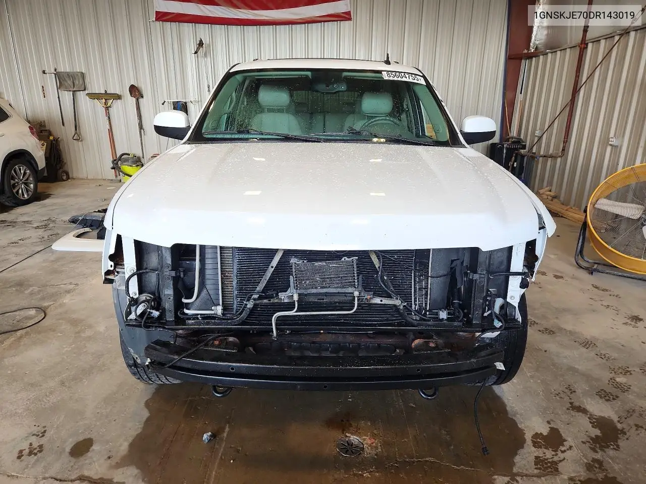 2013 Chevrolet Suburban K1500 Lt VIN: 1GNSKJE70DR143019 Lot: 85604755