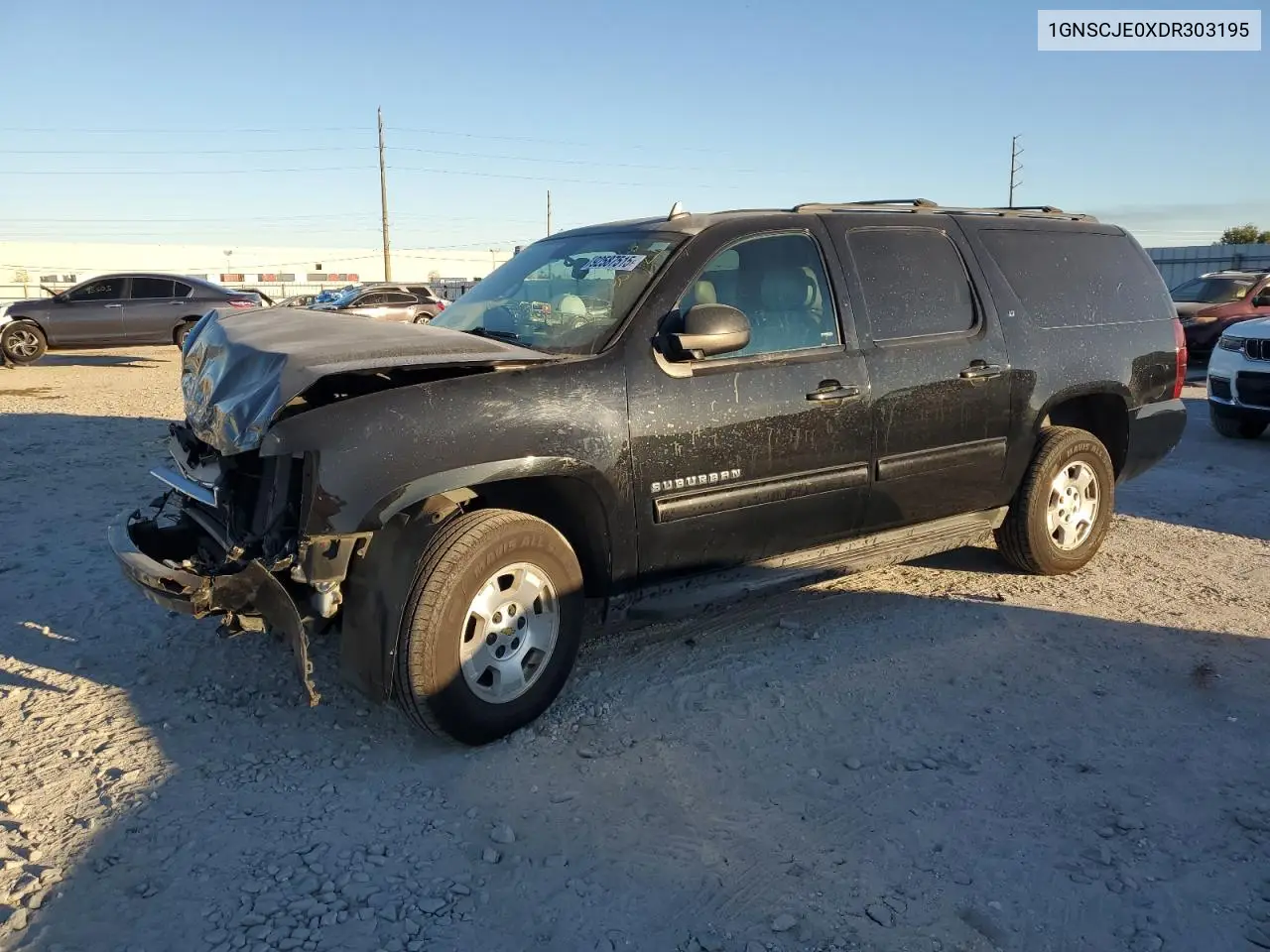 1GNSCJE0XDR303195 2013 Chevrolet Suburban C1500 Lt