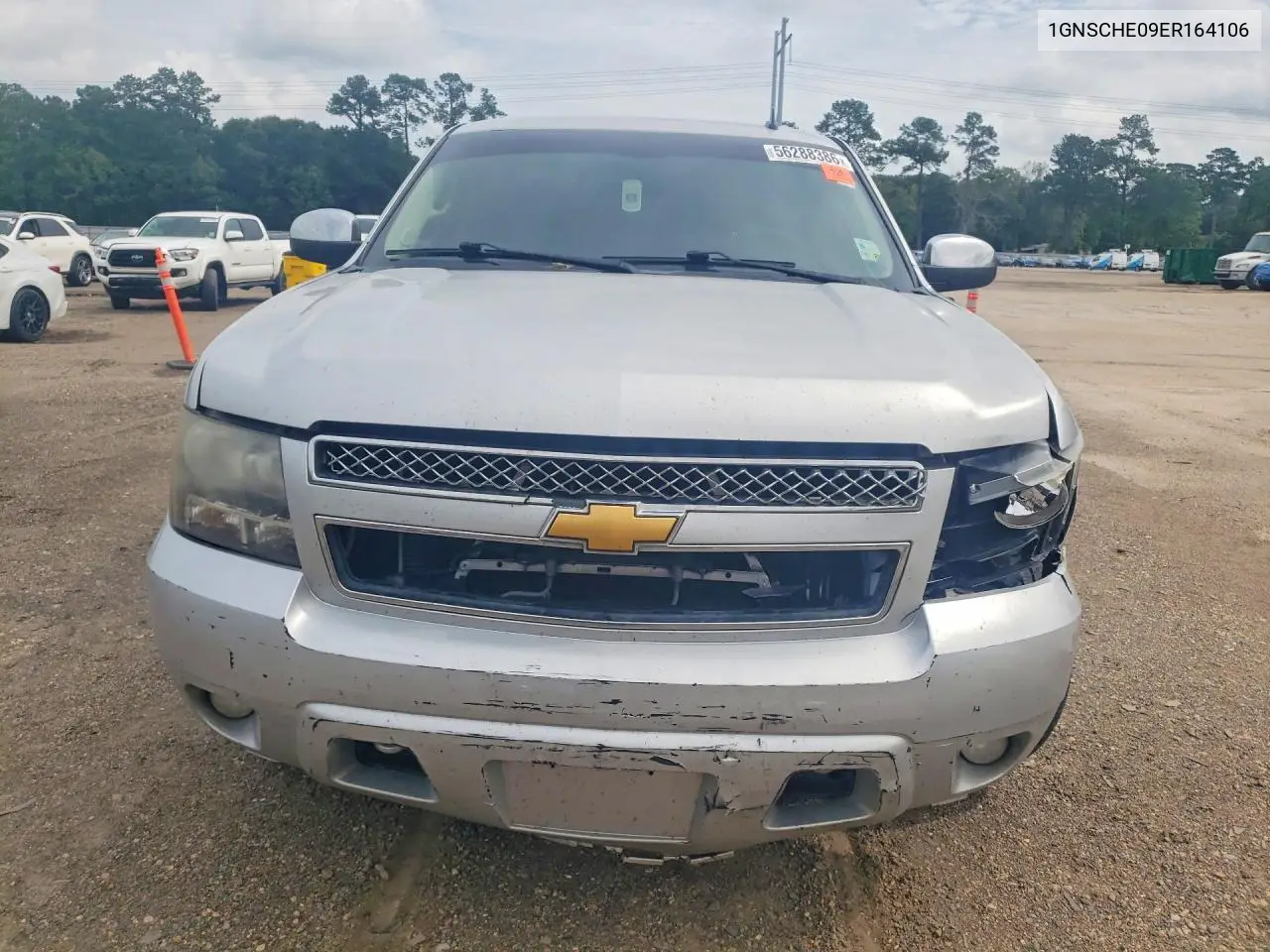 2014 Chevrolet Suburban C1500 Ls VIN: 1GNSCHE09ER164106 Lot: 56288386