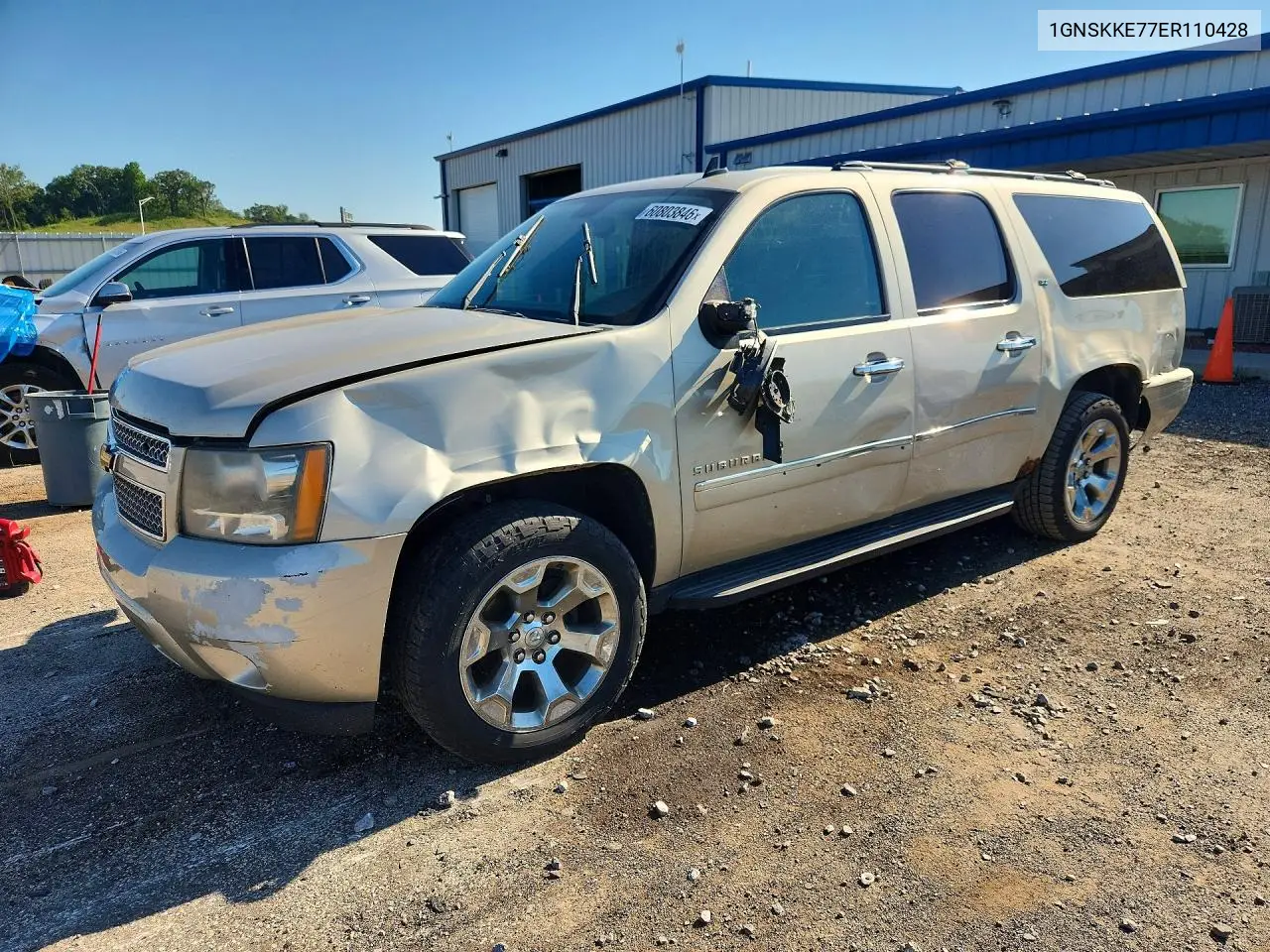 2014 Chevrolet Suburban K1500 Ltz VIN: 1GNSKKE77ER110428 Lot: 60803846