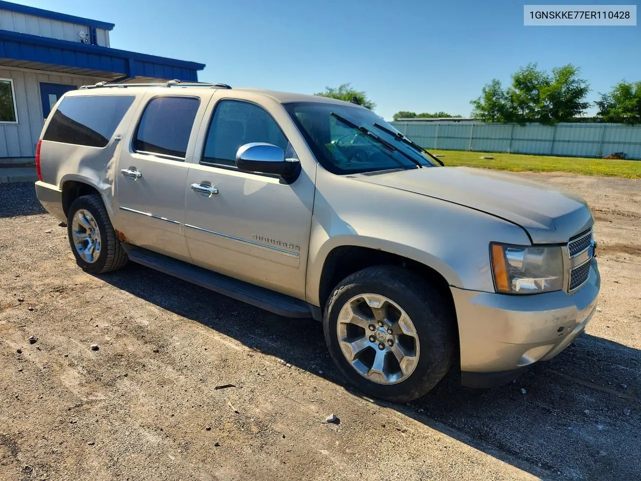 2014 Chevrolet Suburban K1500 Ltz VIN: 1GNSKKE77ER110428 Lot: 60803846