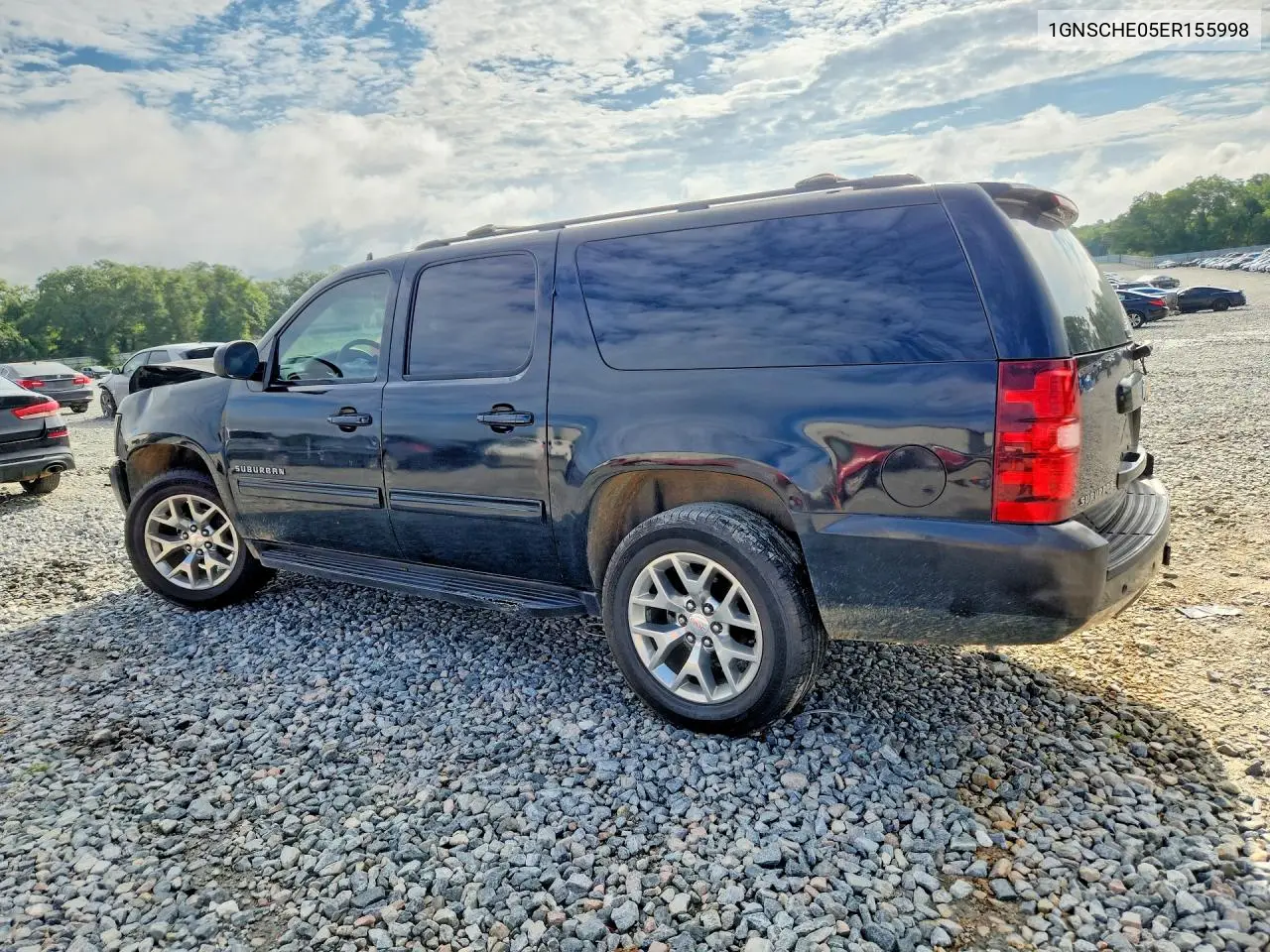 2014 Chevrolet Suburban C1500 Ls VIN: 1GNSCHE05ER155998 Lot: 61031926
