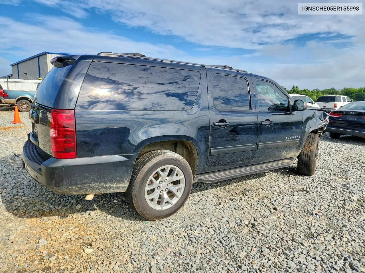 2014 Chevrolet Suburban C1500 Ls VIN: 1GNSCHE05ER155998 Lot: 61031926