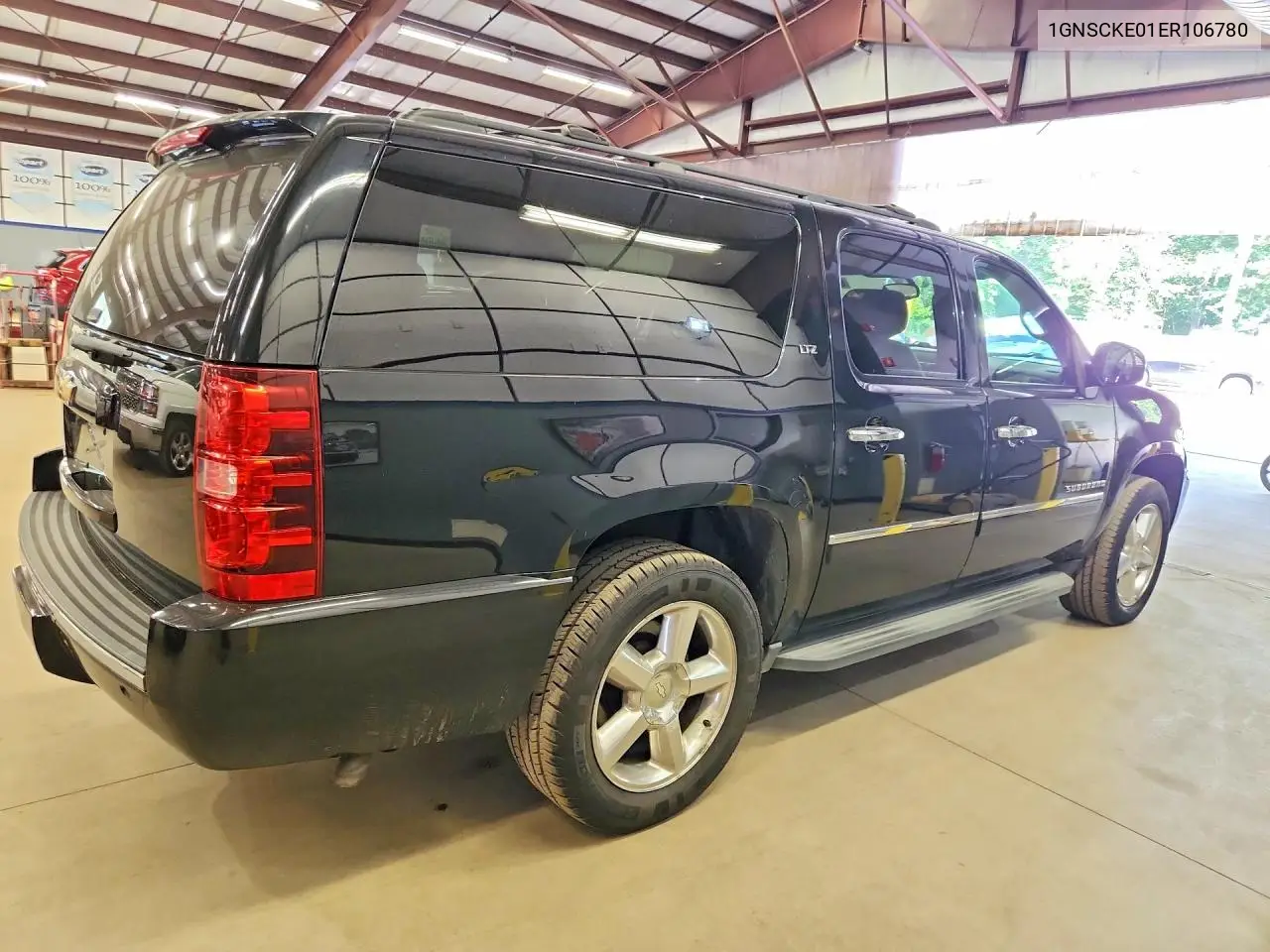 2014 Chevrolet Suburban C1500 Ltz VIN: 1GNSCKE01ER106780 Lot: 61282296