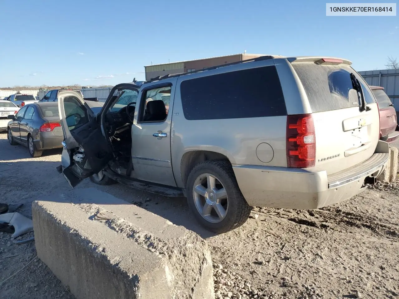1GNSKKE70ER168414 2014 Chevrolet Suburban K1500 Ltz