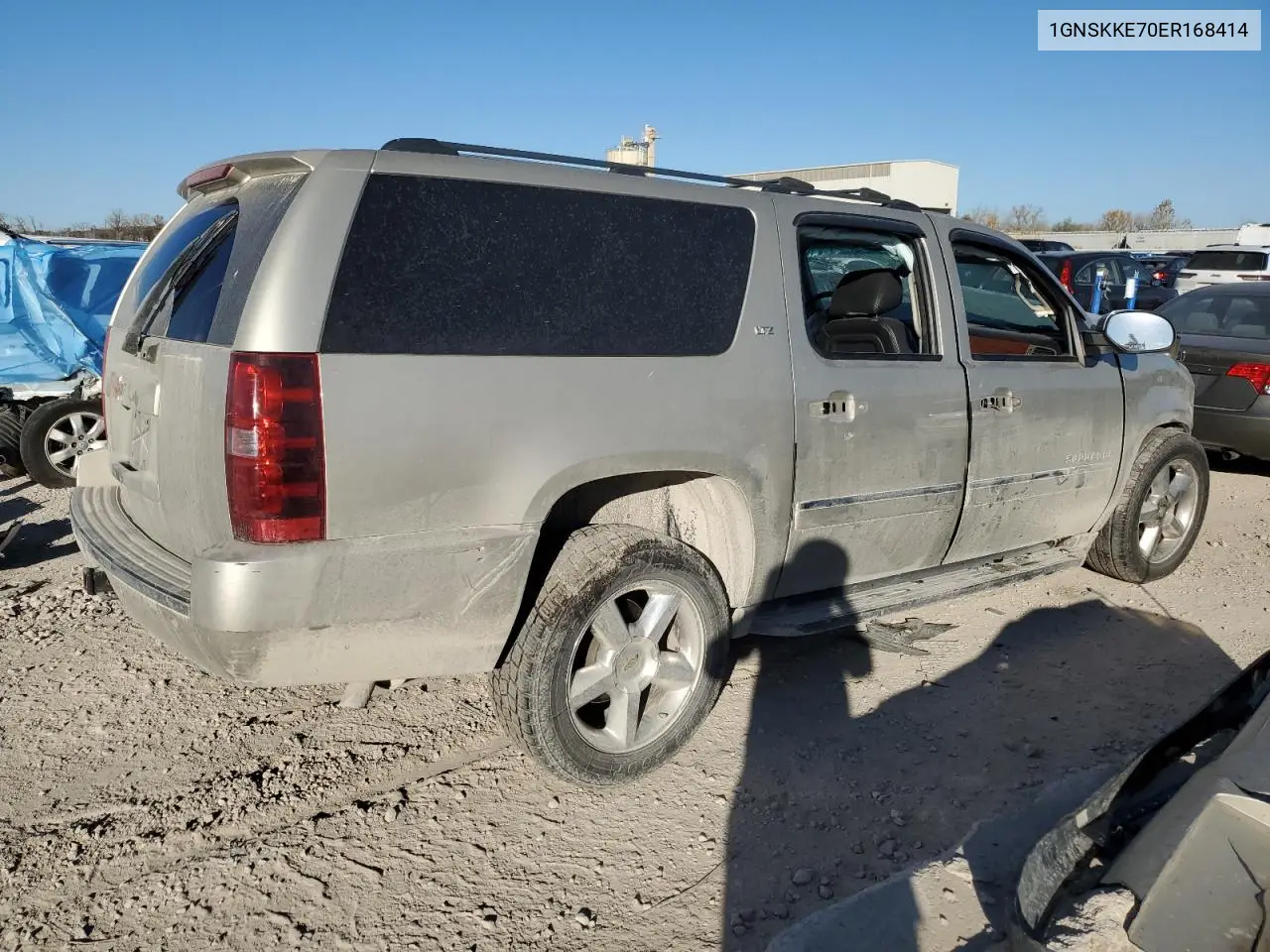 1GNSKKE70ER168414 2014 Chevrolet Suburban K1500 Ltz