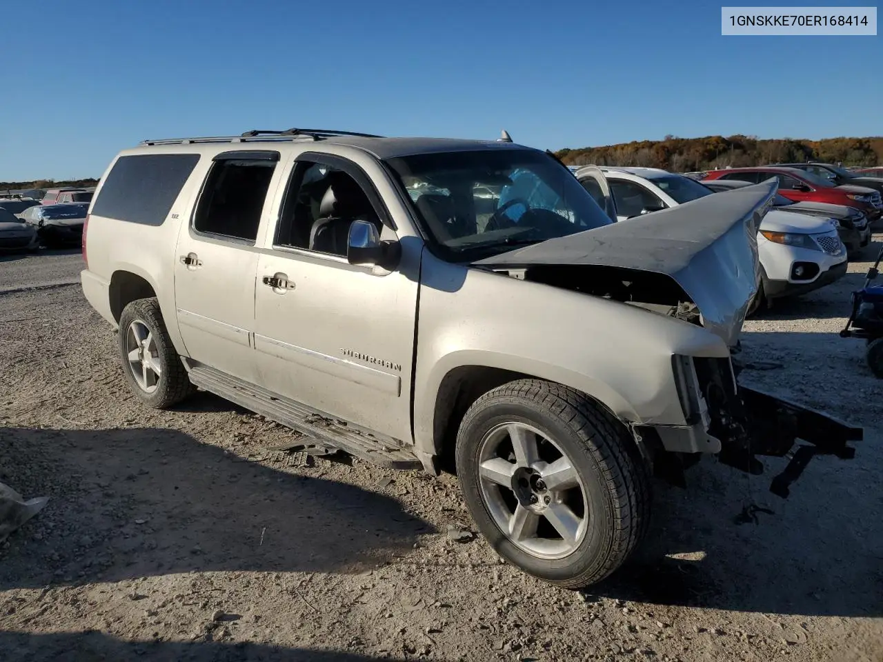 1GNSKKE70ER168414 2014 Chevrolet Suburban K1500 Ltz