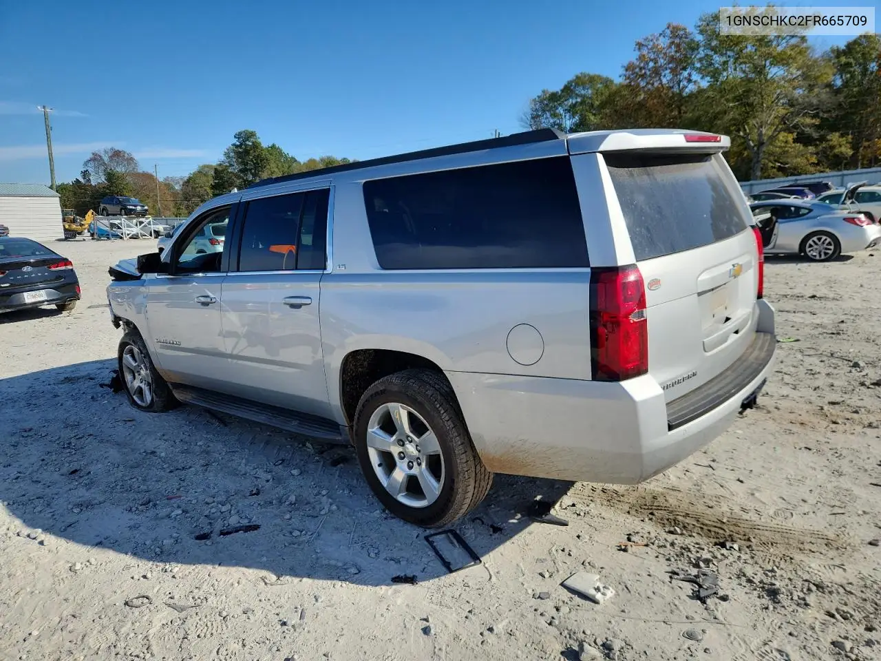 1GNSCHKC2FR665709 2015 Chevrolet Suburban C1500 Ls