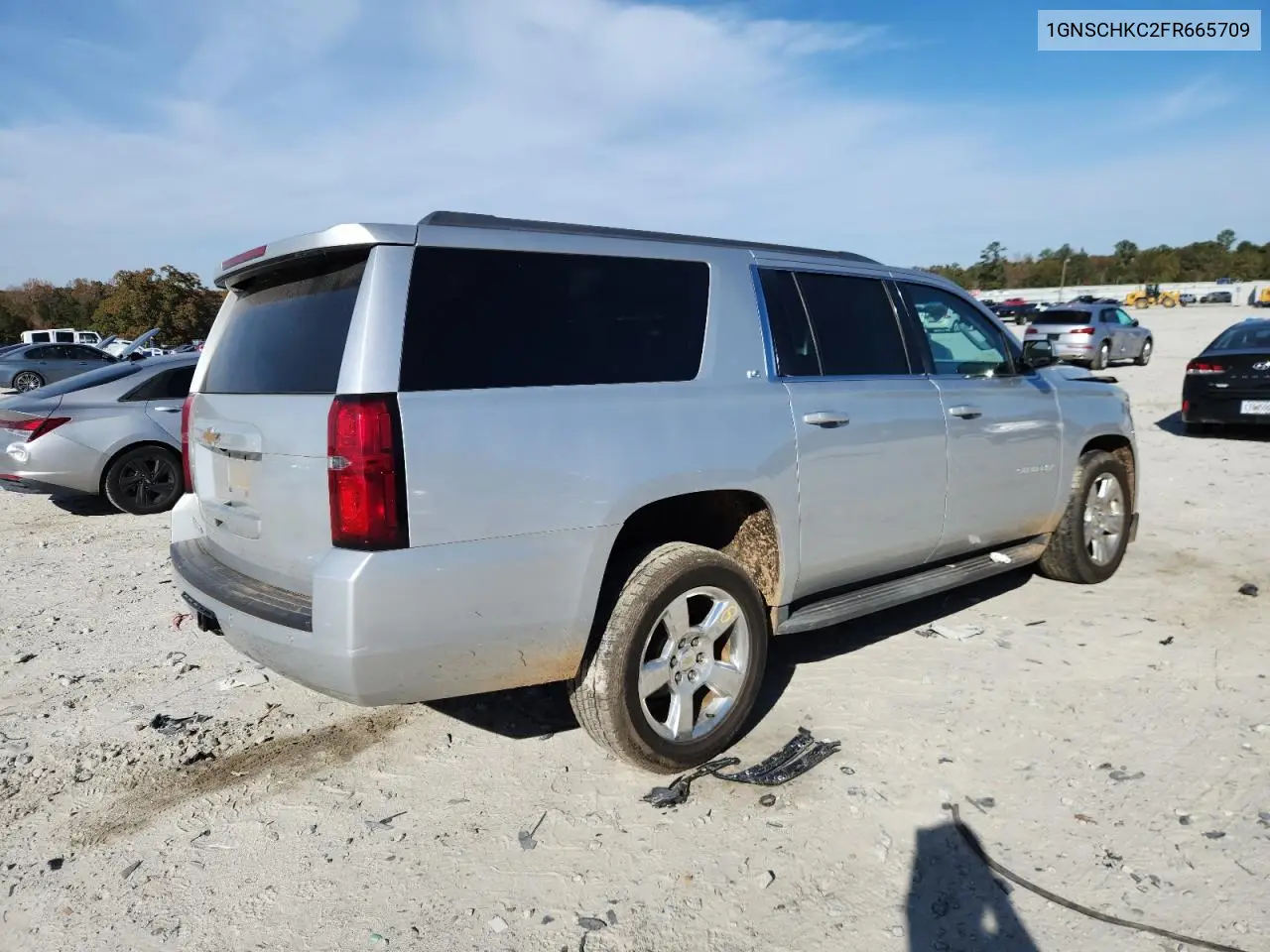 1GNSCHKC2FR665709 2015 Chevrolet Suburban C1500 Ls
