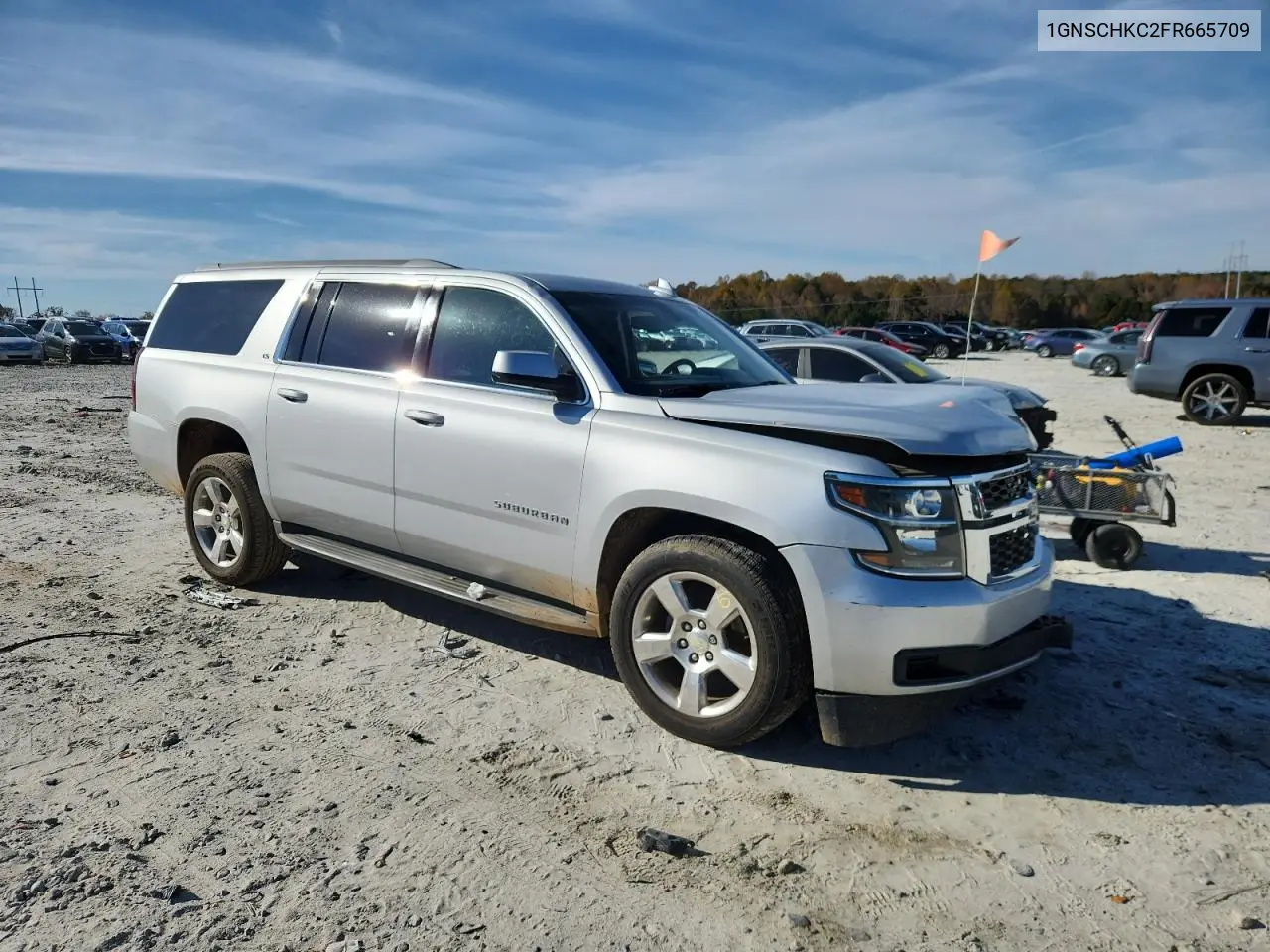 1GNSCHKC2FR665709 2015 Chevrolet Suburban C1500 Ls