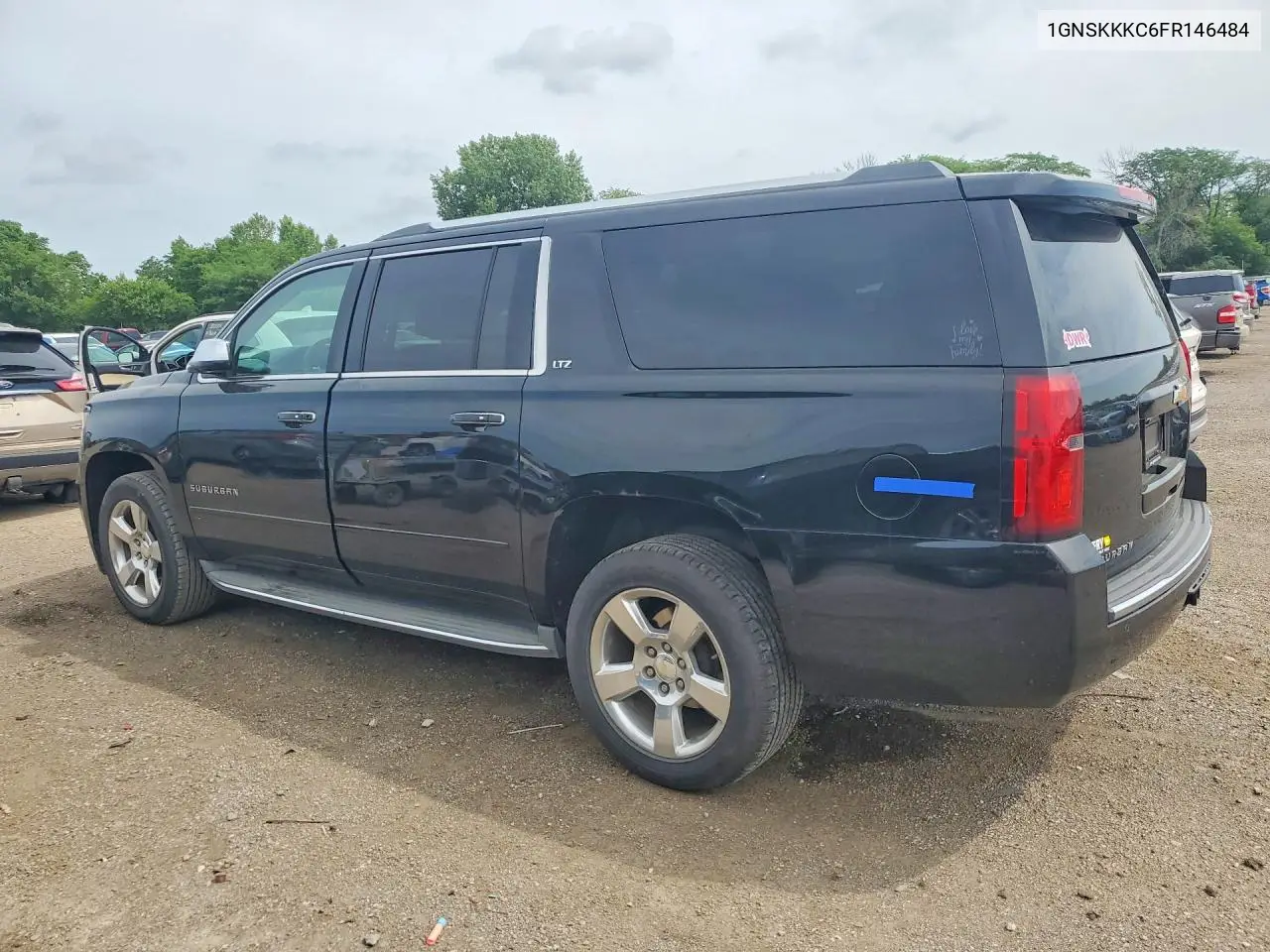 2015 Chevrolet Suburban K1500 Ltz VIN: 1GNSKKKC6FR146484 Lot: 56328386