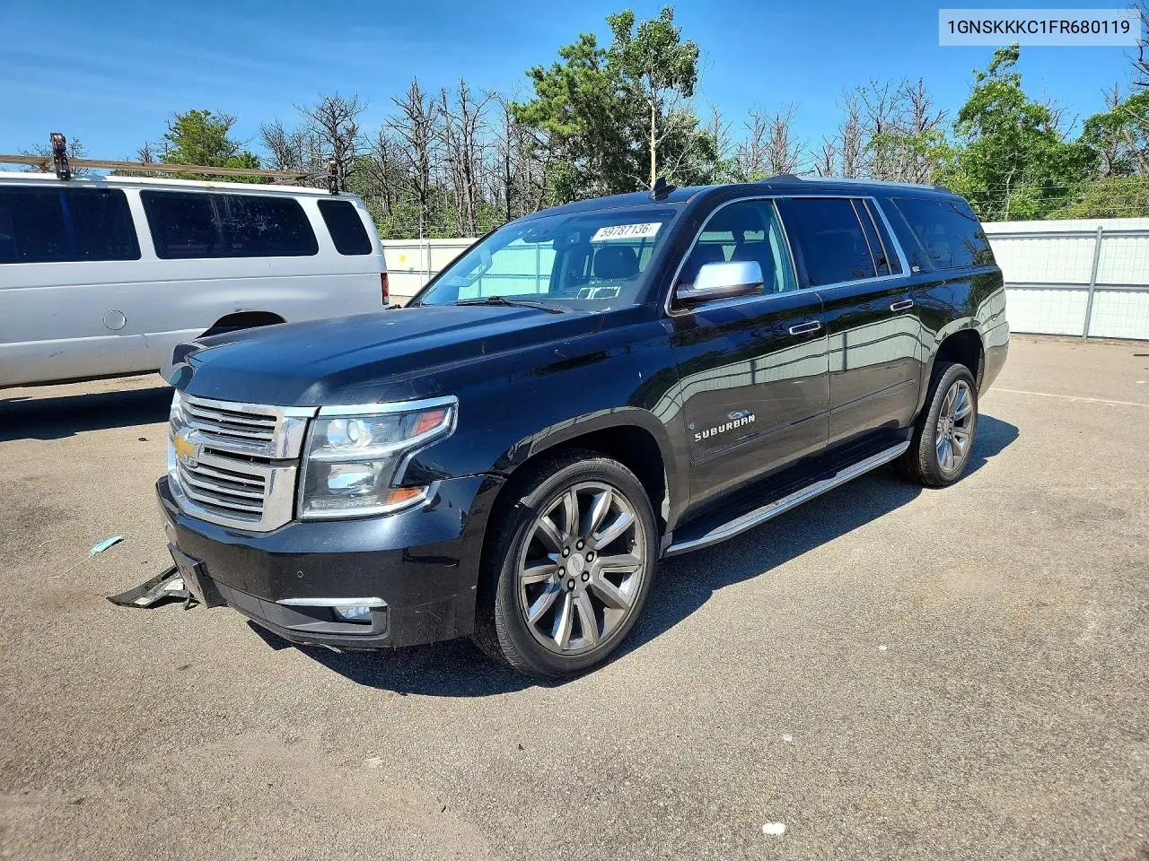 2015 Chevrolet Suburban K1500 Ltz VIN: 1GNSKKKC1FR680119 Lot: 59787136