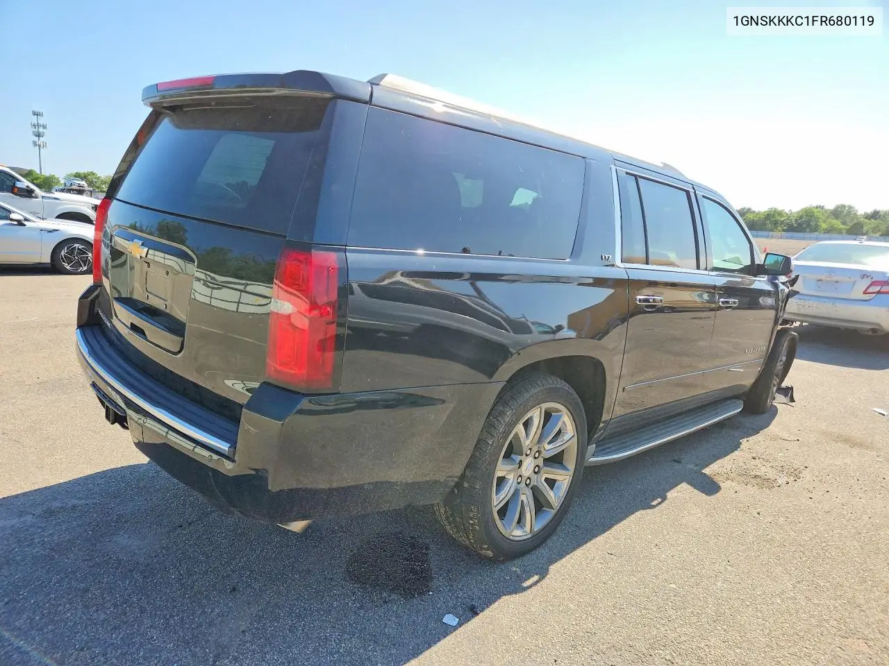 2015 Chevrolet Suburban K1500 Ltz VIN: 1GNSKKKC1FR680119 Lot: 59787136