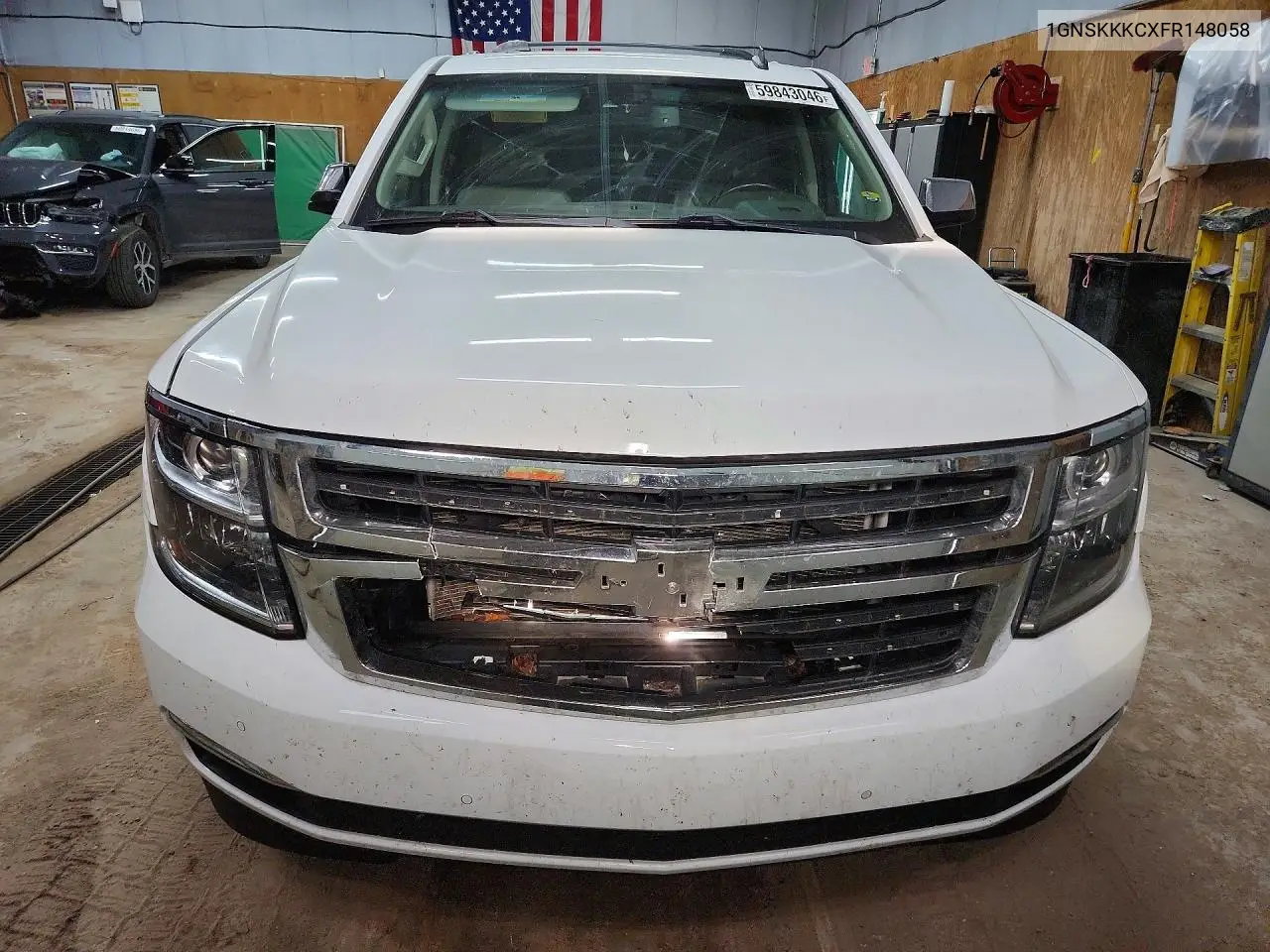2015 Chevrolet Suburban K1500 Ltz VIN: 1GNSKKKCXFR148058 Lot: 59843046