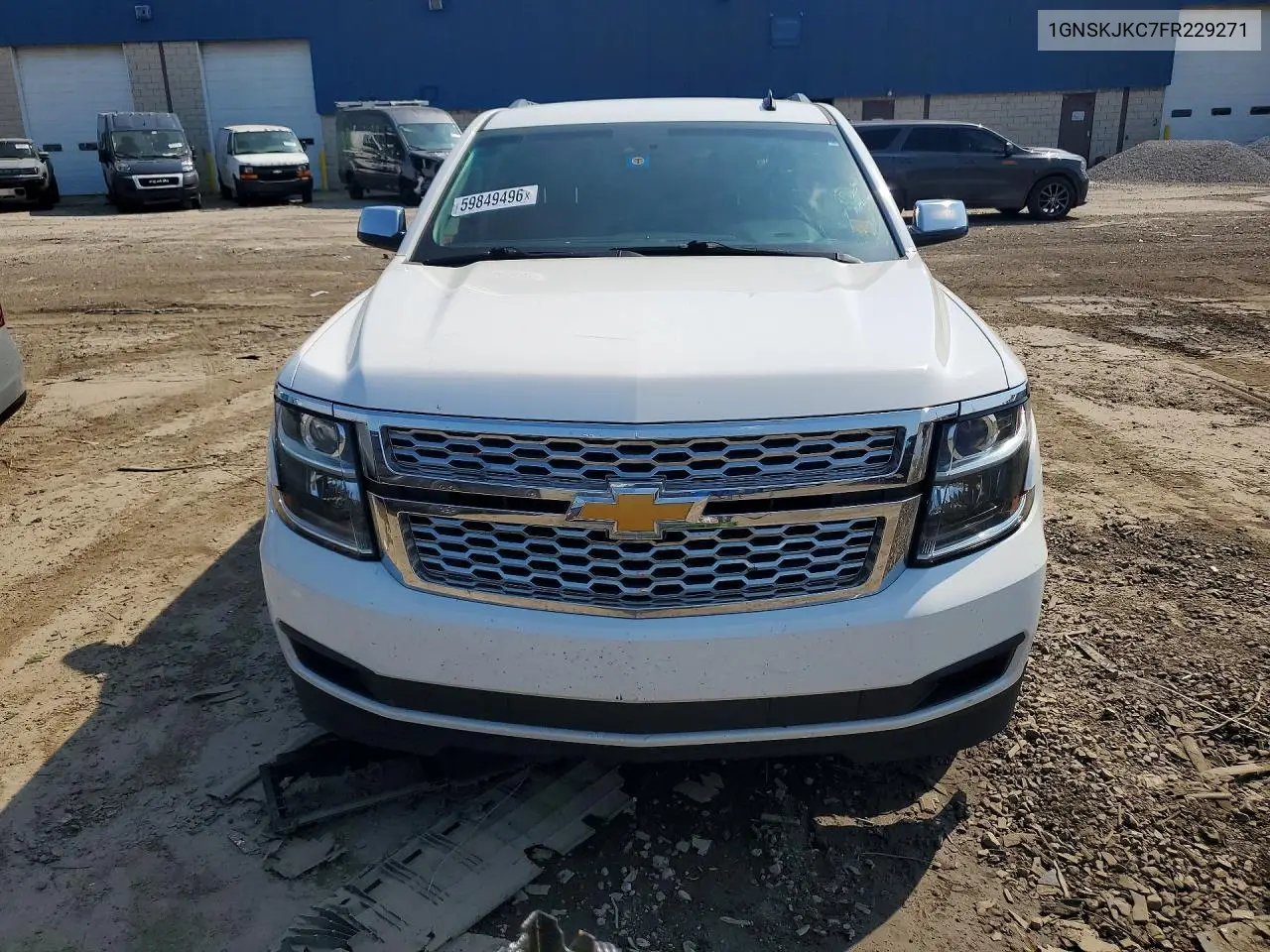 2015 Chevrolet Suburban K1500 Lt VIN: 1GNSKJKC7FR229271 Lot: 59849496
