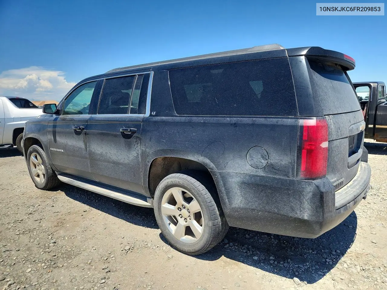 2015 Chevrolet Suburban K1500 Lt VIN: 1GNSKJKC6FR209853 Lot: 60383636