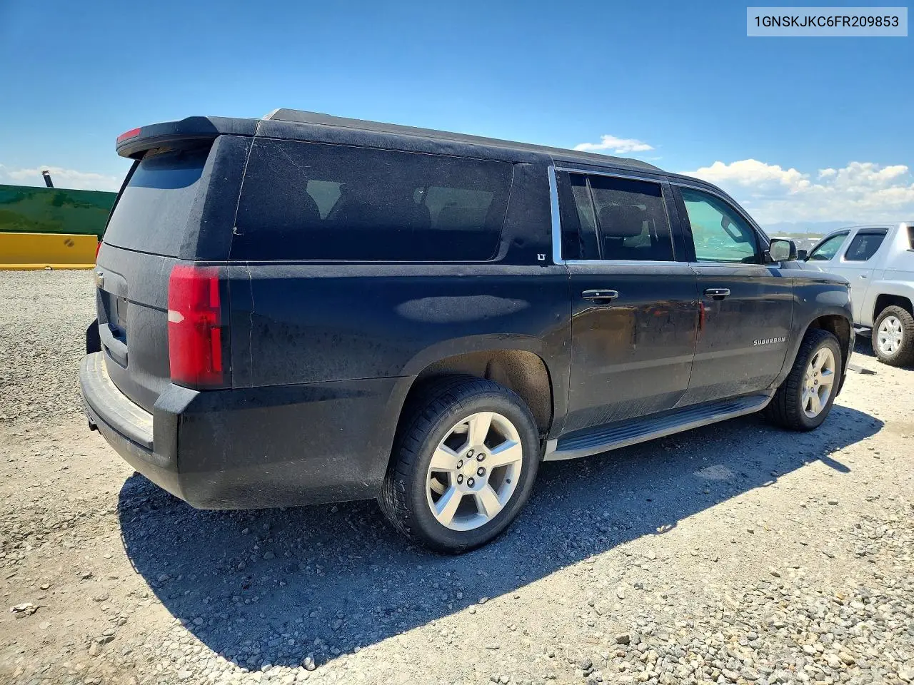 2015 Chevrolet Suburban K1500 Lt VIN: 1GNSKJKC6FR209853 Lot: 60383636
