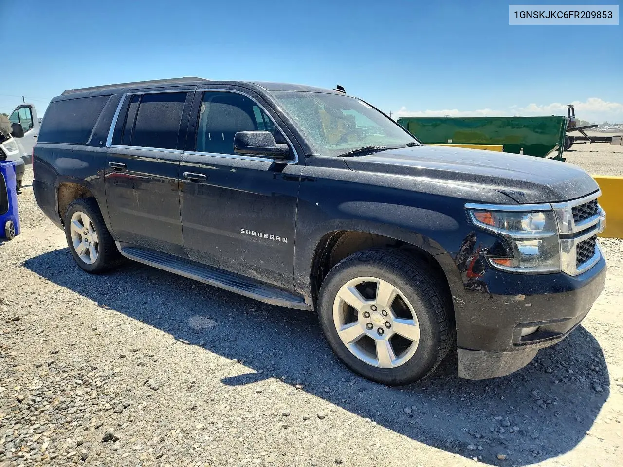 2015 Chevrolet Suburban K1500 Lt VIN: 1GNSKJKC6FR209853 Lot: 60383636
