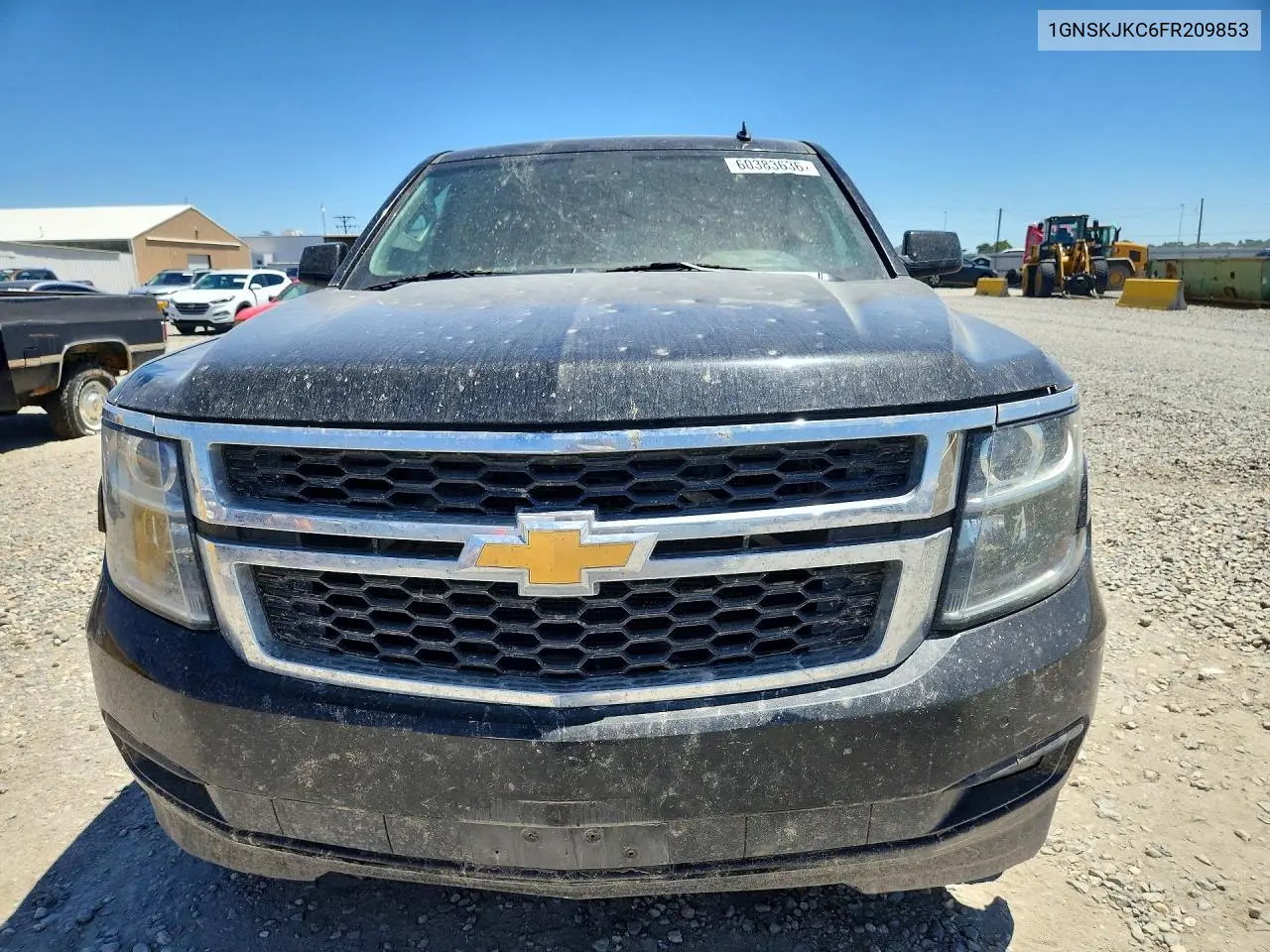 2015 Chevrolet Suburban K1500 Lt VIN: 1GNSKJKC6FR209853 Lot: 60383636