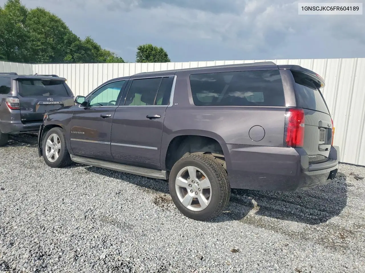2015 Chevrolet Suburban C1500 Lt VIN: 1GNSCJKC6FR604189 Lot: 60477176