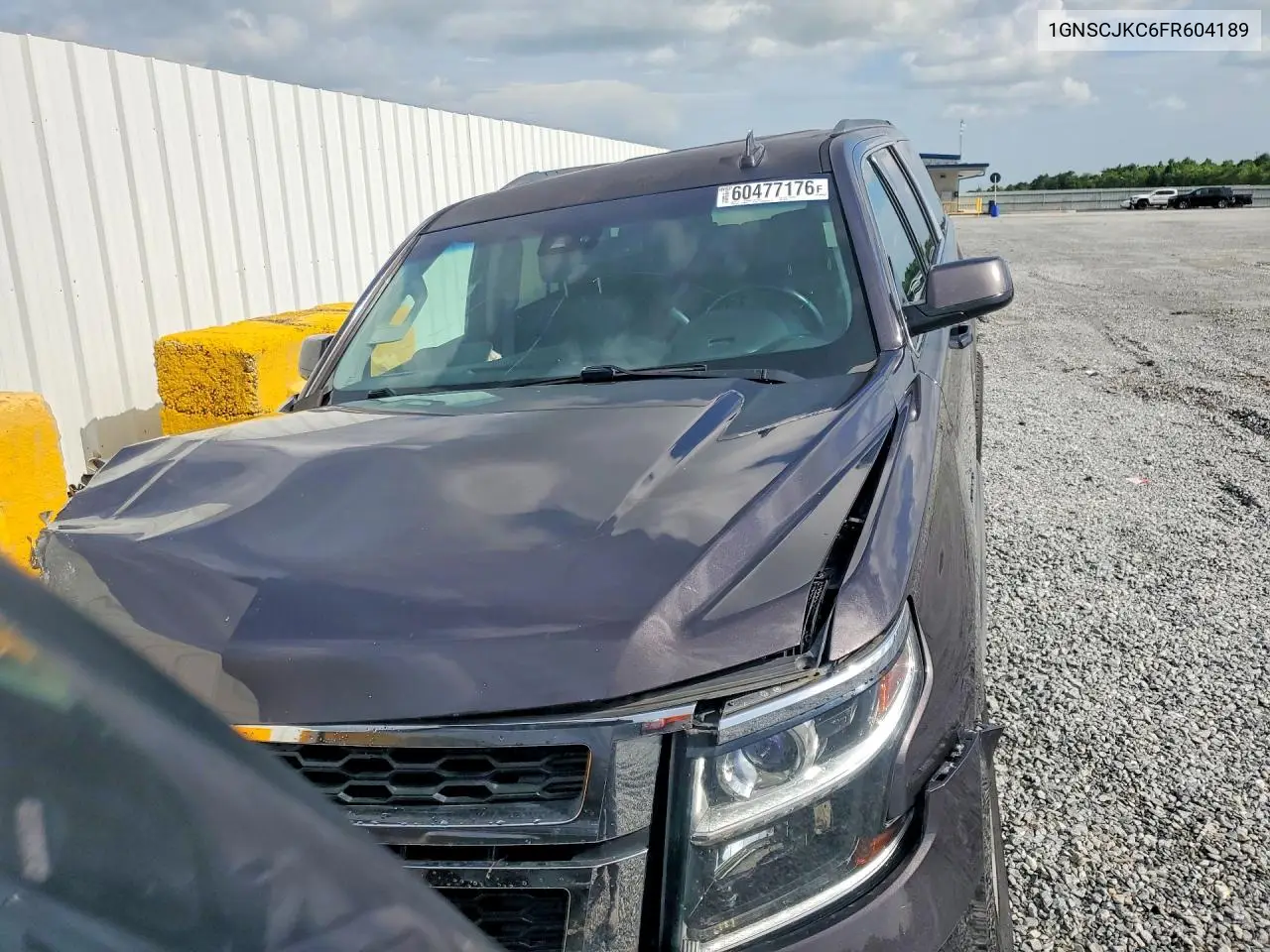 2015 Chevrolet Suburban C1500 Lt VIN: 1GNSCJKC6FR604189 Lot: 60477176