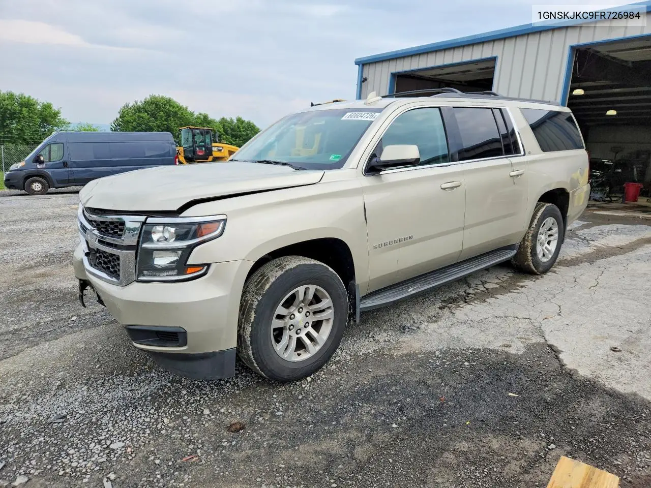 2015 Chevrolet Suburban K1500 Lt VIN: 1GNSKJKC9FR726984 Lot: 60604726