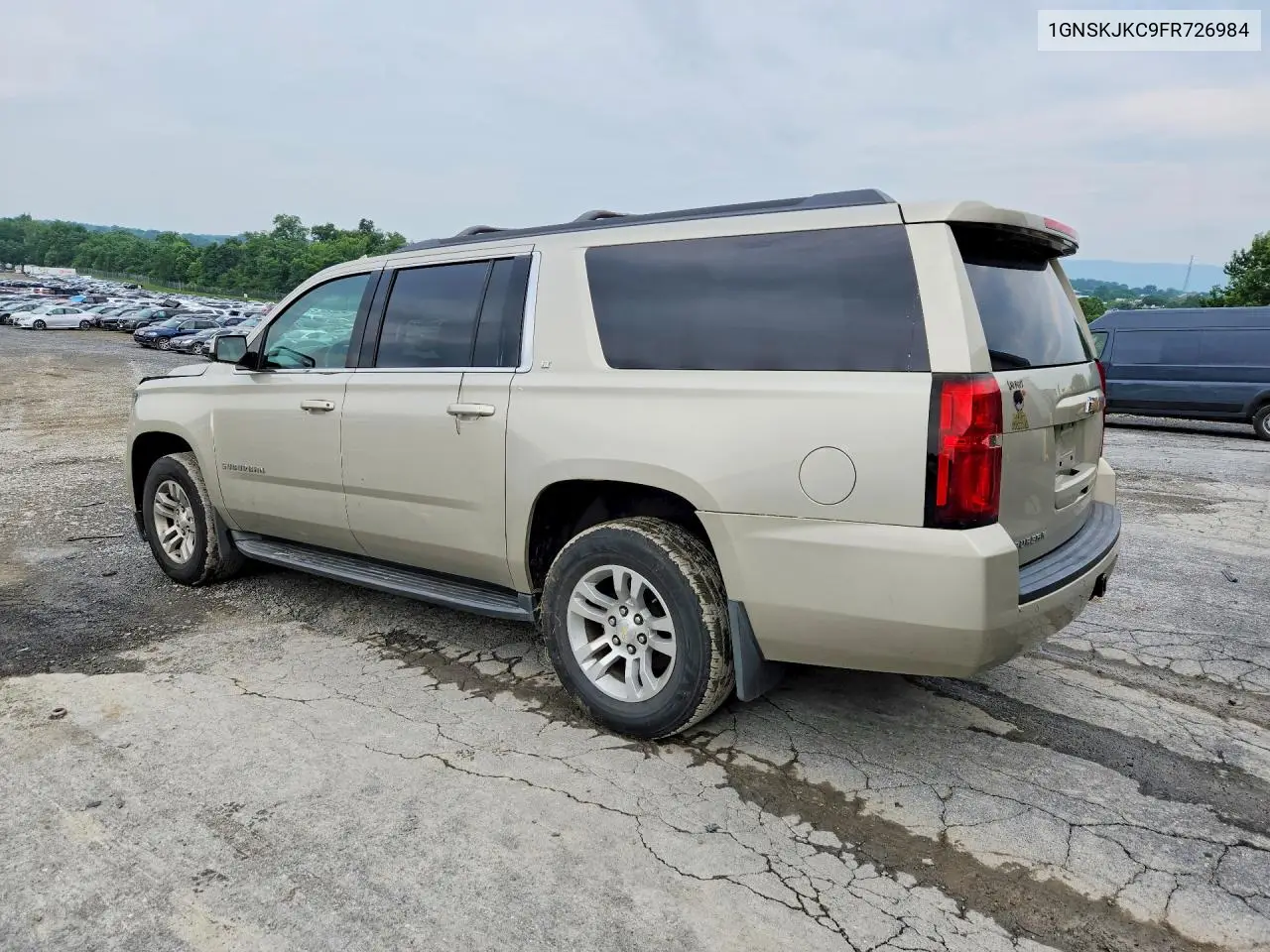 2015 Chevrolet Suburban K1500 Lt VIN: 1GNSKJKC9FR726984 Lot: 60604726