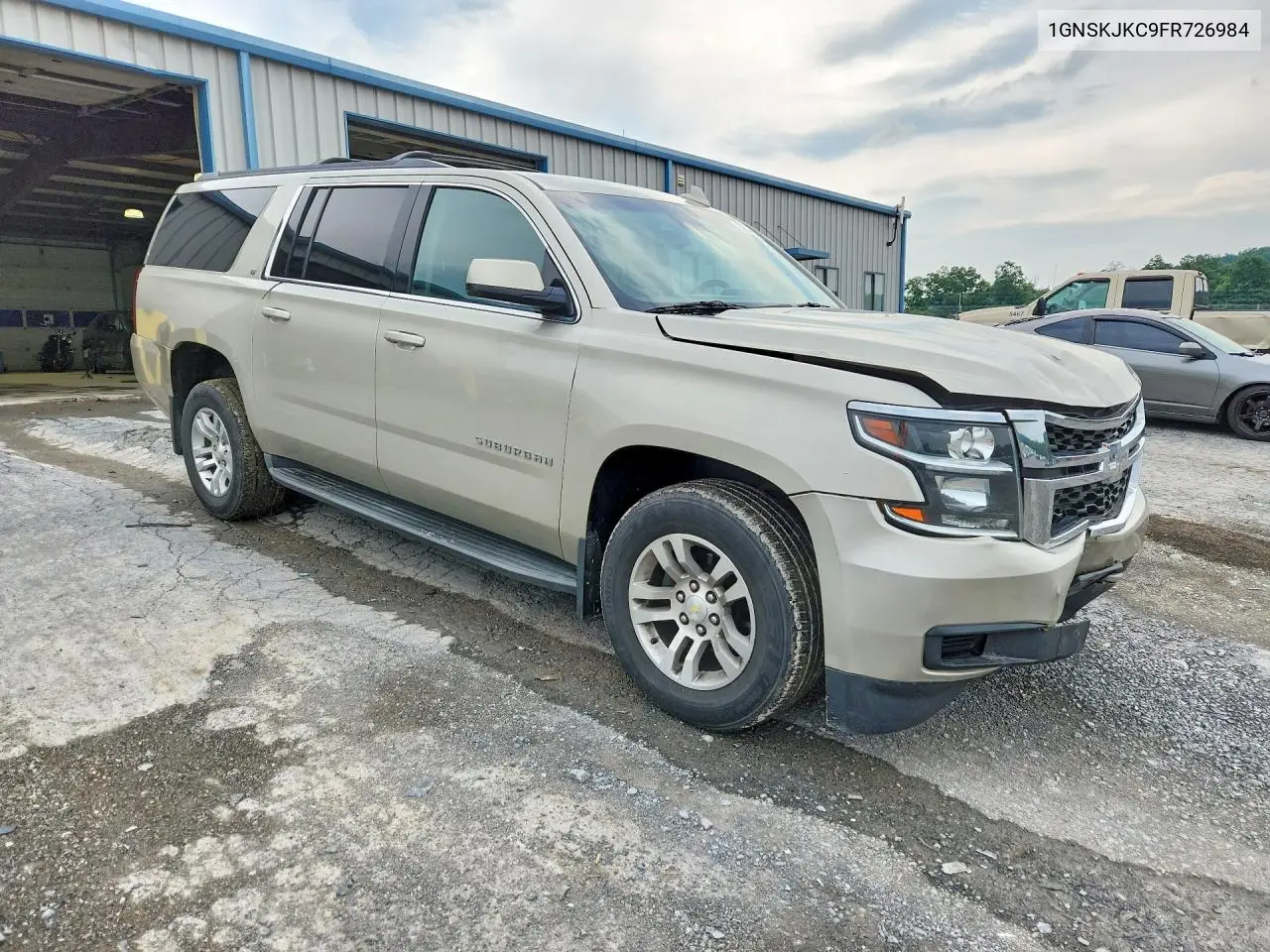 2015 Chevrolet Suburban K1500 Lt VIN: 1GNSKJKC9FR726984 Lot: 60604726