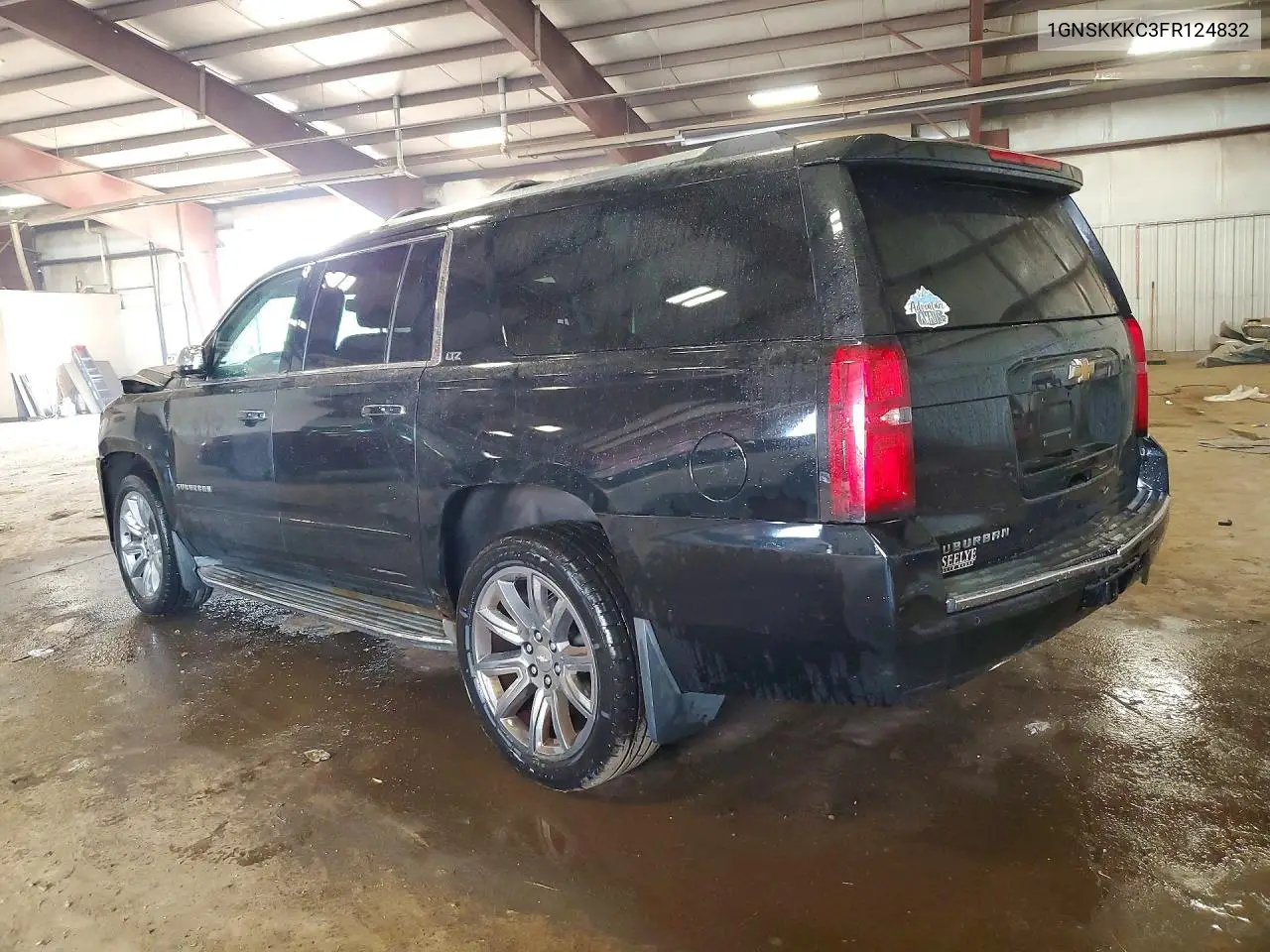 2015 Chevrolet Suburban K1500 Ltz VIN: 1GNSKKKC3FR124832 Lot: 60761766