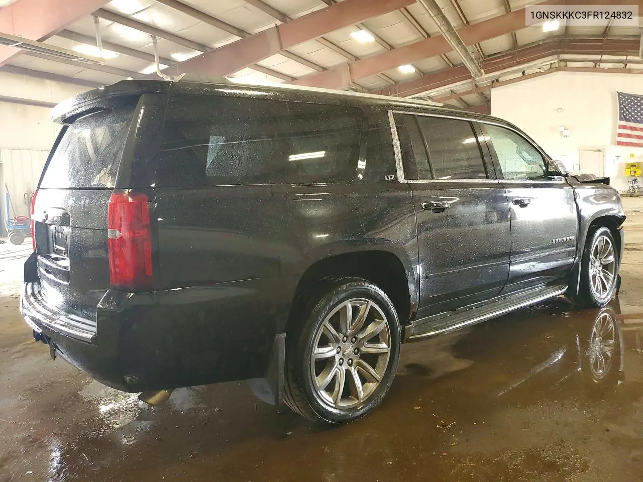 2015 Chevrolet Suburban K1500 Ltz VIN: 1GNSKKKC3FR124832 Lot: 60761766