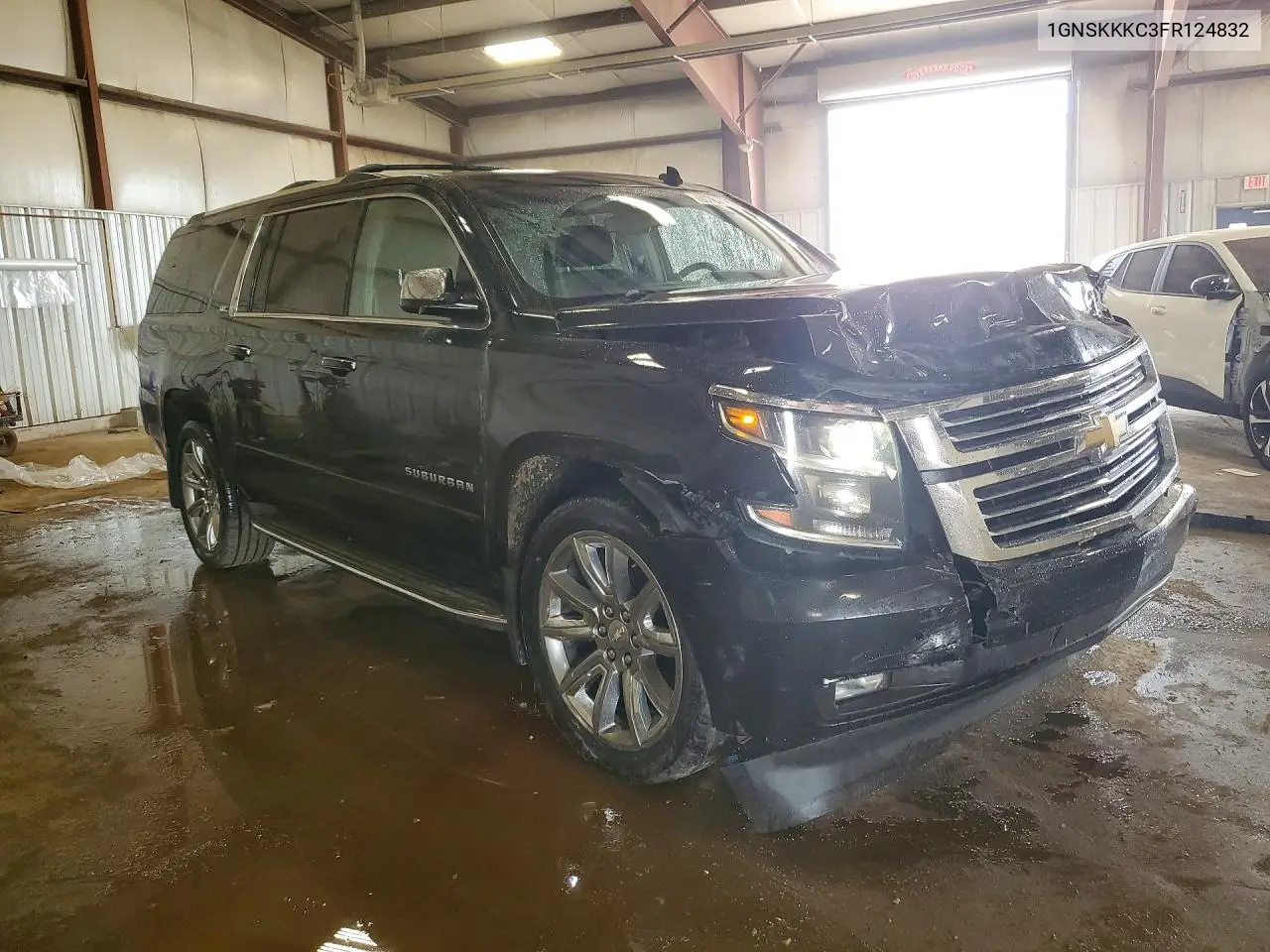 2015 Chevrolet Suburban K1500 Ltz VIN: 1GNSKKKC3FR124832 Lot: 60761766