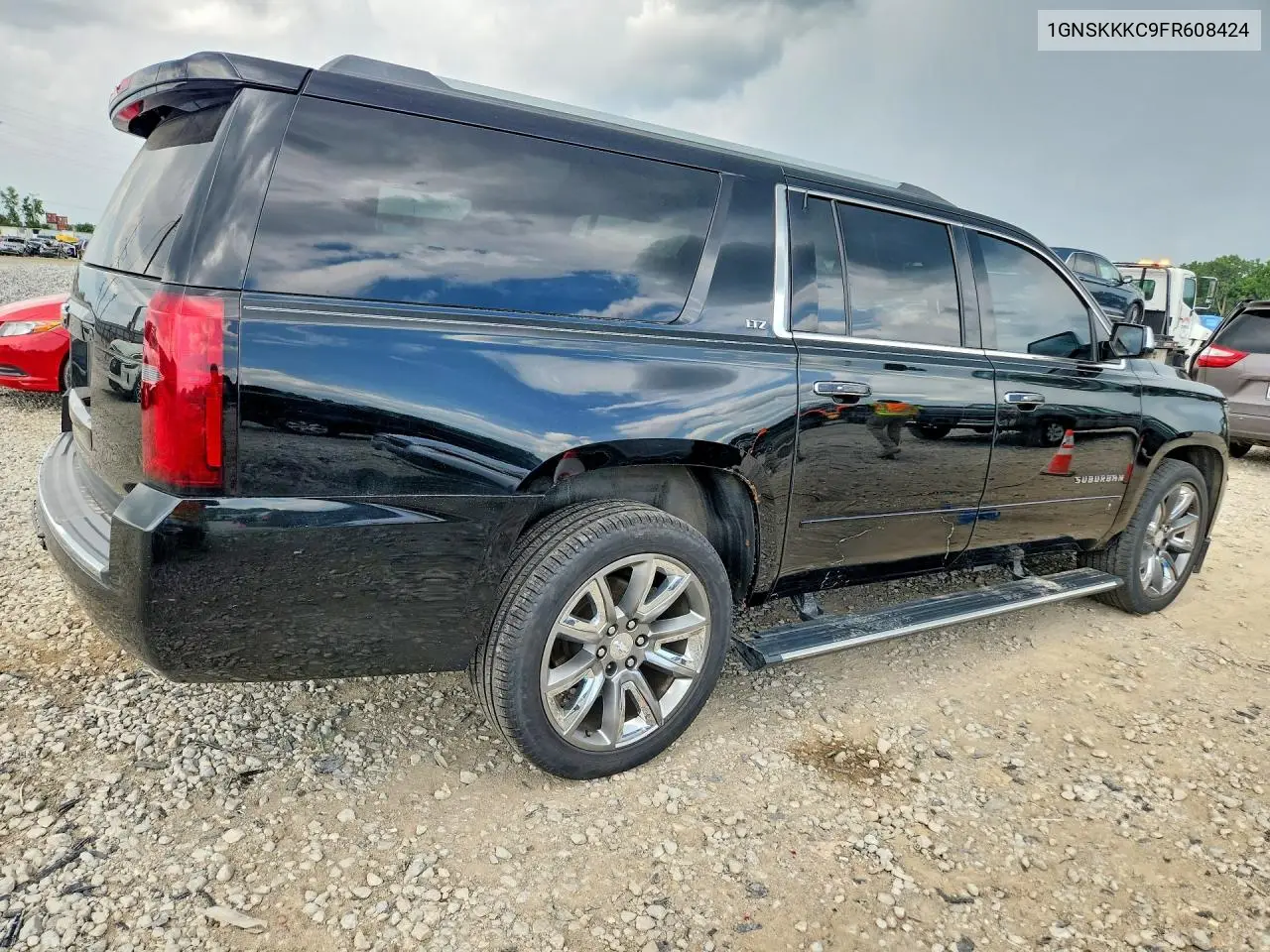 2015 Chevrolet Suburban K1500 Ltz VIN: 1GNSKKKC9FR608424 Lot: 60774966