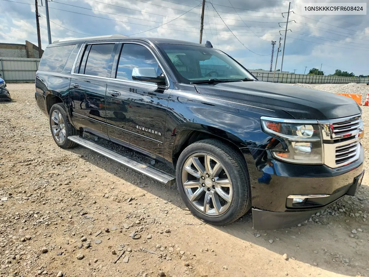 2015 Chevrolet Suburban K1500 Ltz VIN: 1GNSKKKC9FR608424 Lot: 60774966