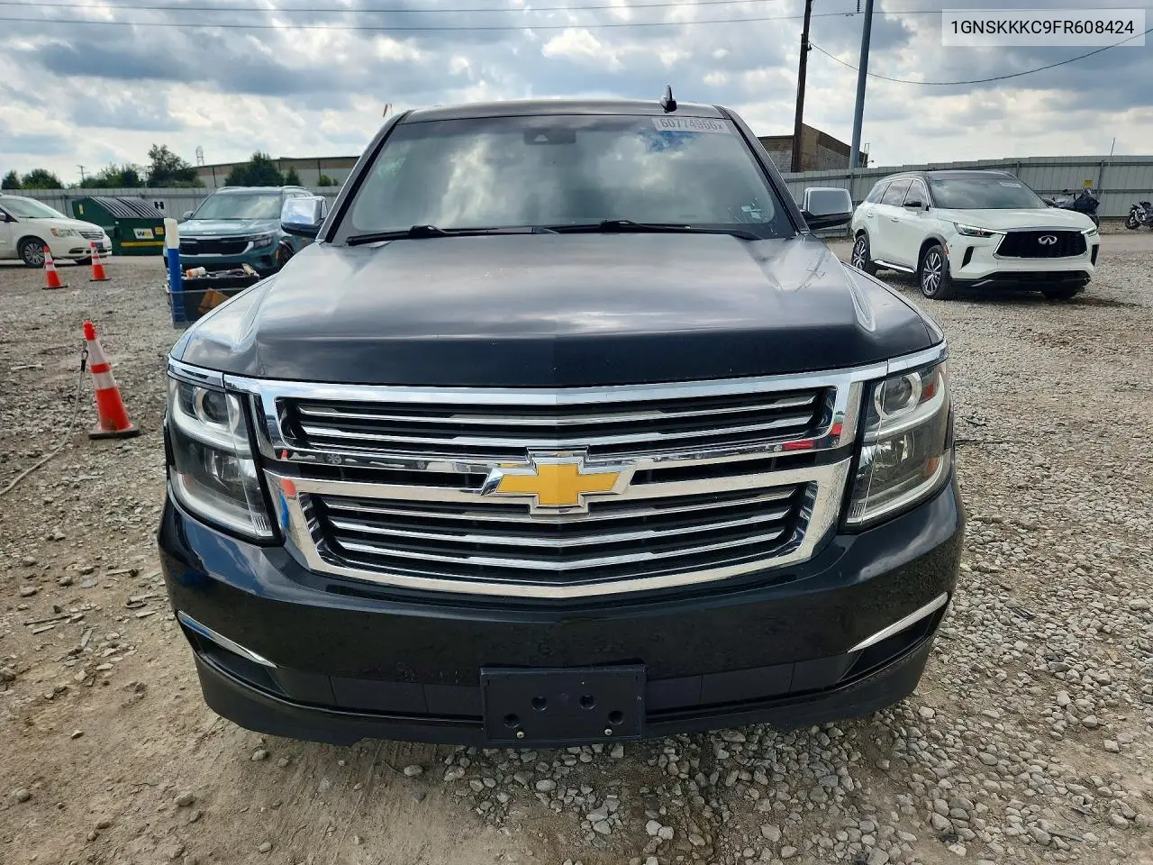 2015 Chevrolet Suburban K1500 Ltz VIN: 1GNSKKKC9FR608424 Lot: 60774966