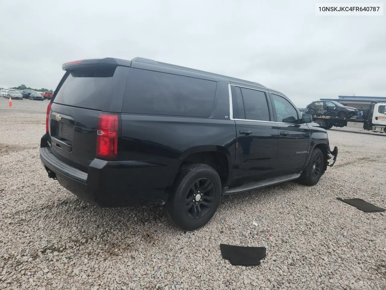 2015 Chevrolet Suburban K1500 Lt VIN: 1GNSKJKC4FR640787 Lot: 60805566