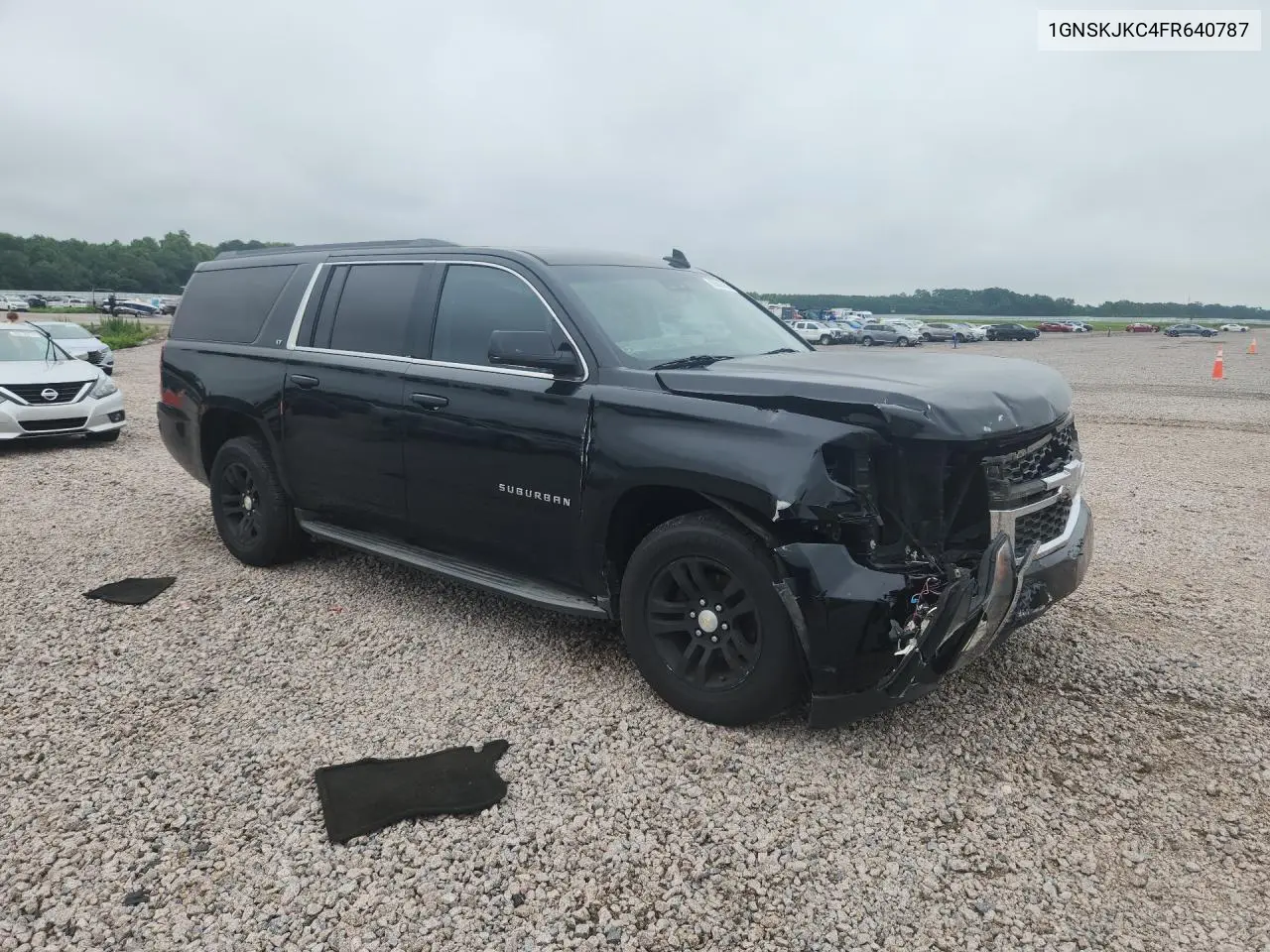 2015 Chevrolet Suburban K1500 Lt VIN: 1GNSKJKC4FR640787 Lot: 60805566