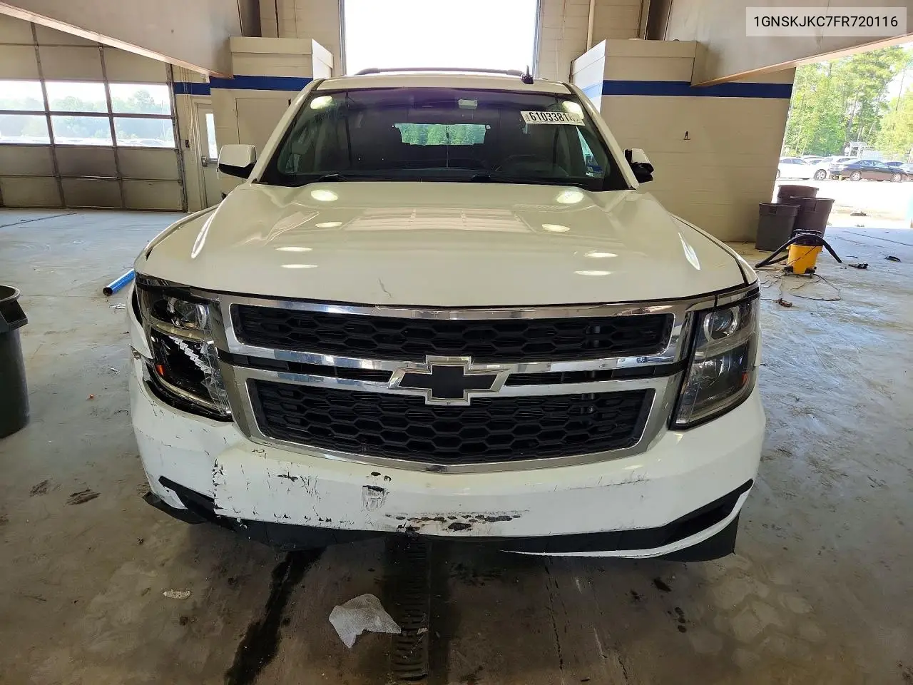 2015 Chevrolet Suburban K1500 Lt VIN: 1GNSKJKC7FR720116 Lot: 61033816