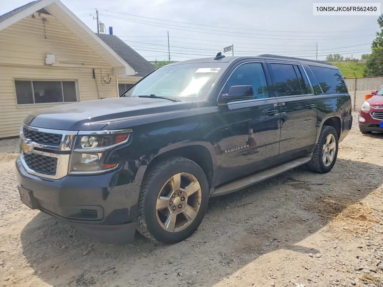 2015 Chevrolet Suburban K1500 Lt VIN: 1GNSKJKC6FR562450 Lot: 61132896