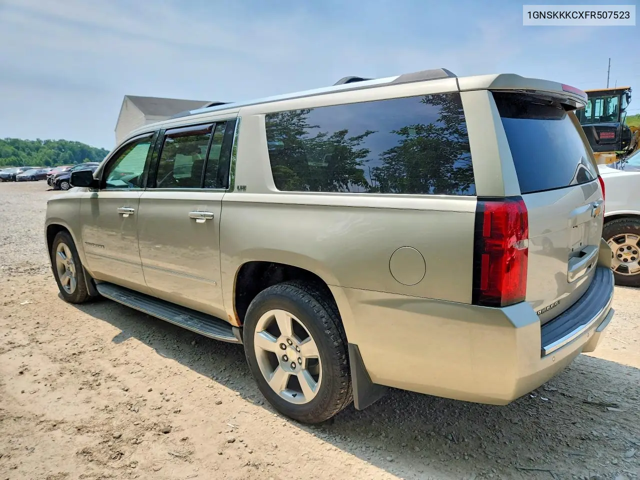 2015 Chevrolet Suburban K1500 Ltz VIN: 1GNSKKKCXFR507523 Lot: 61170186