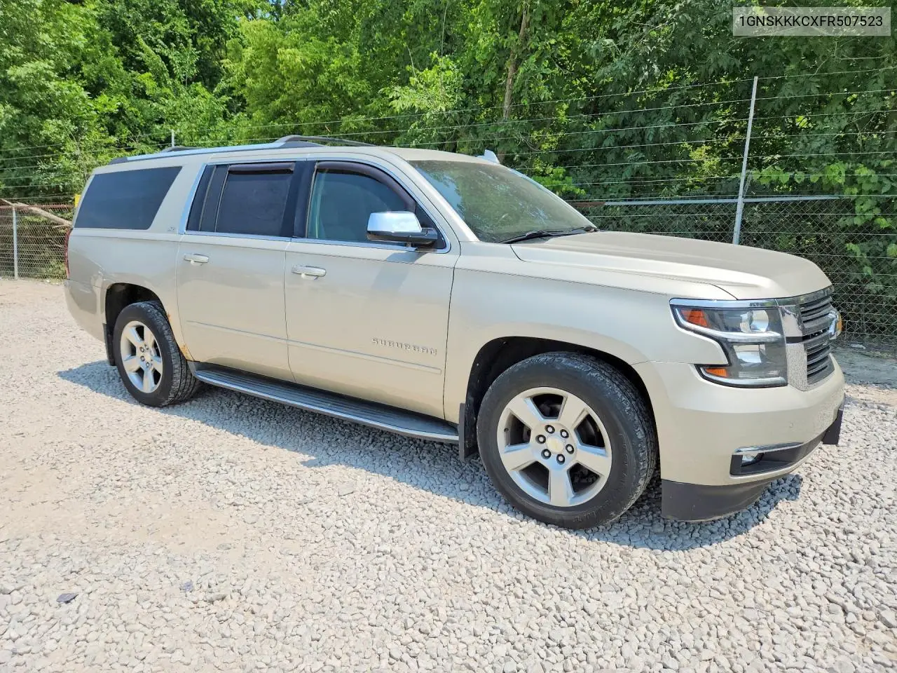 2015 Chevrolet Suburban K1500 Ltz VIN: 1GNSKKKCXFR507523 Lot: 61170186