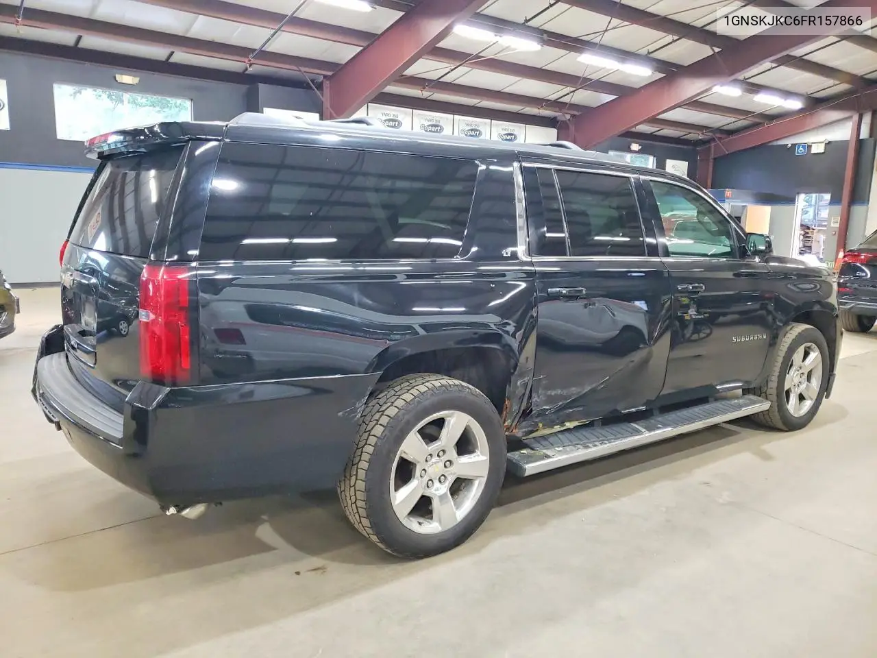 2015 Chevrolet Suburban K1500 Lt VIN: 1GNSKJKC6FR157866 Lot: 61335406