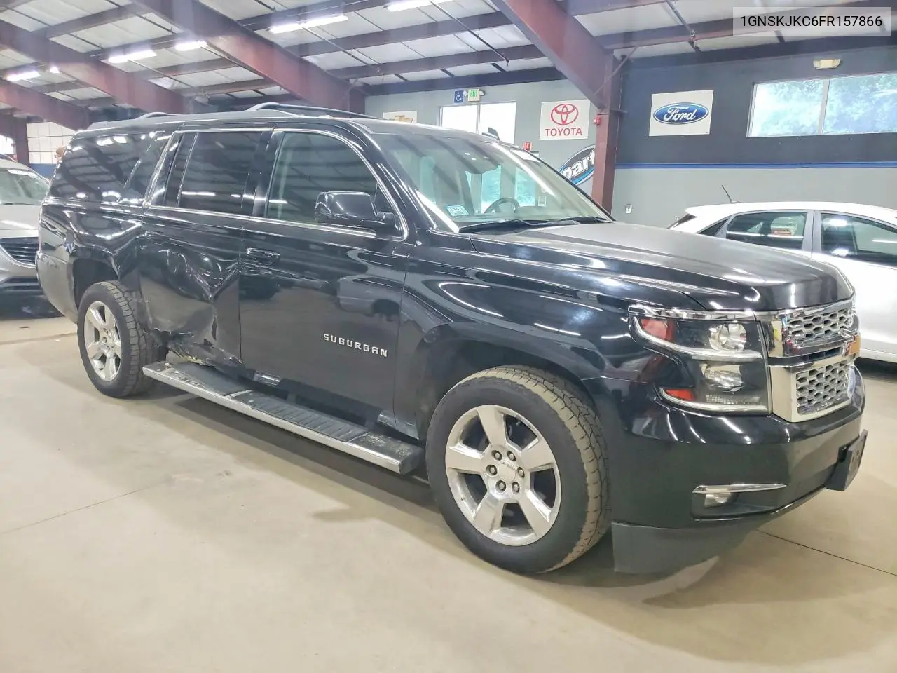 2015 Chevrolet Suburban K1500 Lt VIN: 1GNSKJKC6FR157866 Lot: 61335406