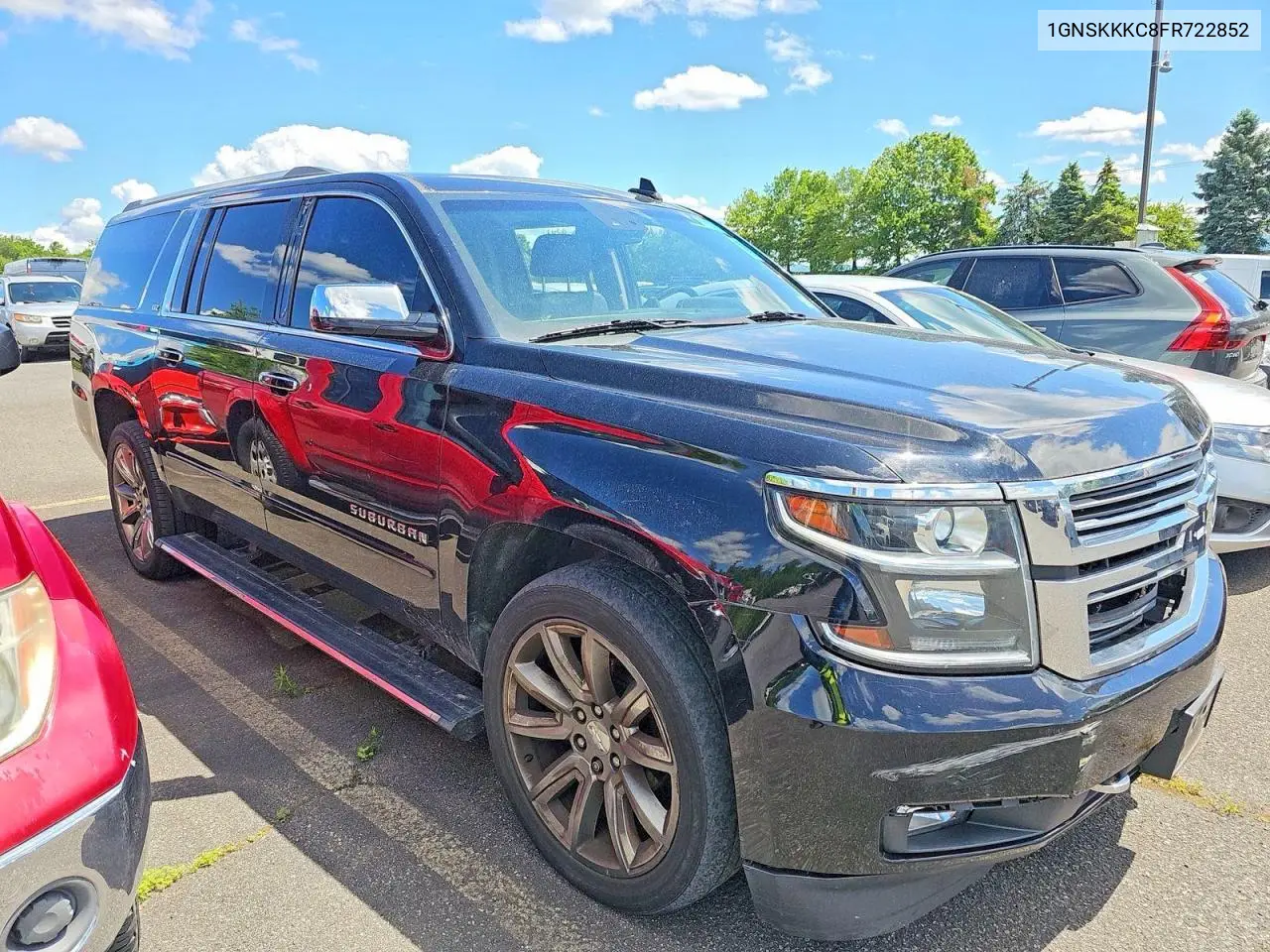 2015 Chev Suburban K VIN: 1GNSKKKC8FR722852 Lot: 61456236